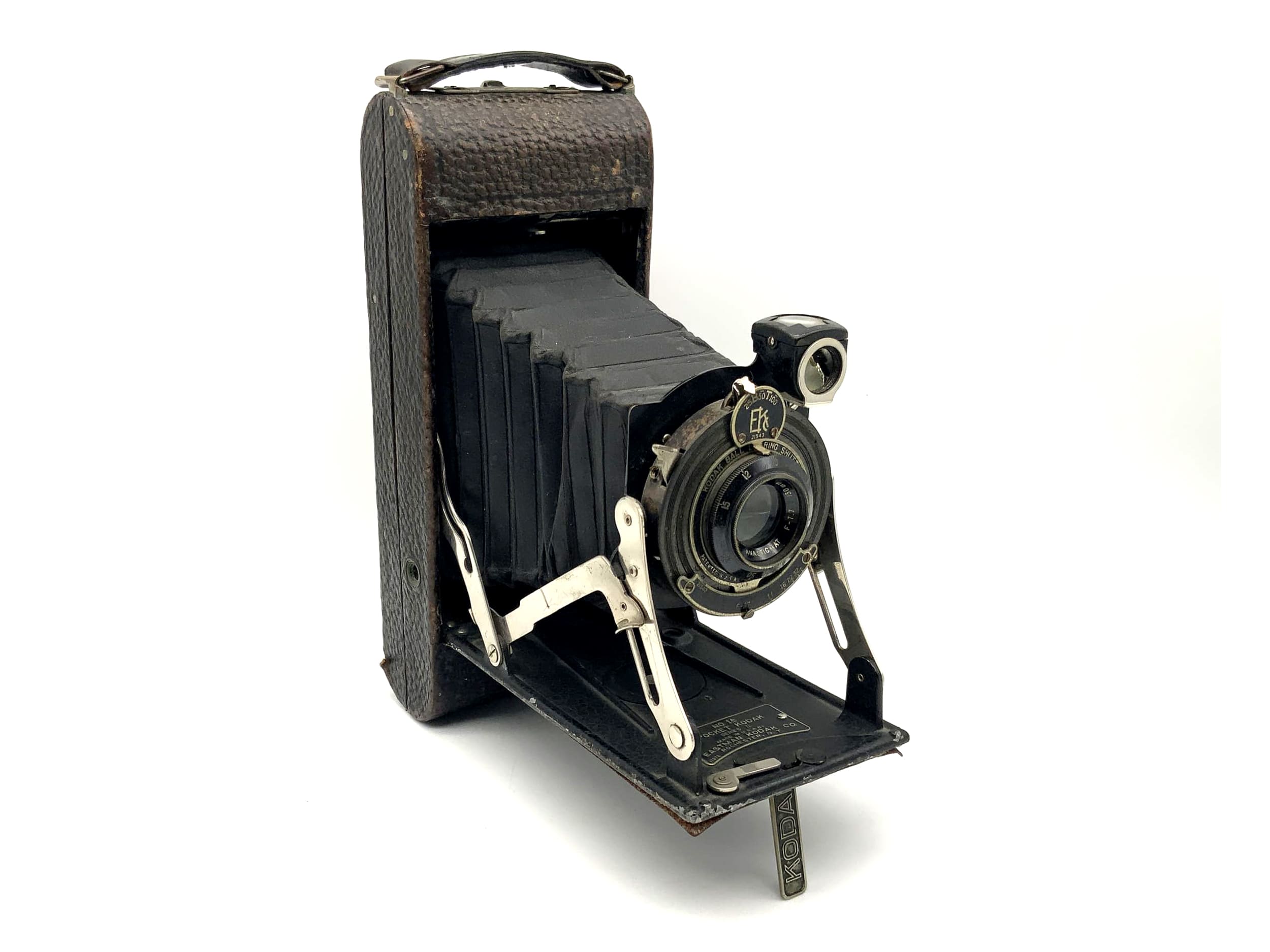 Appareil photo pliable Kodak Pocket n° 1A avec Anastigmat F-7.7 130 mm