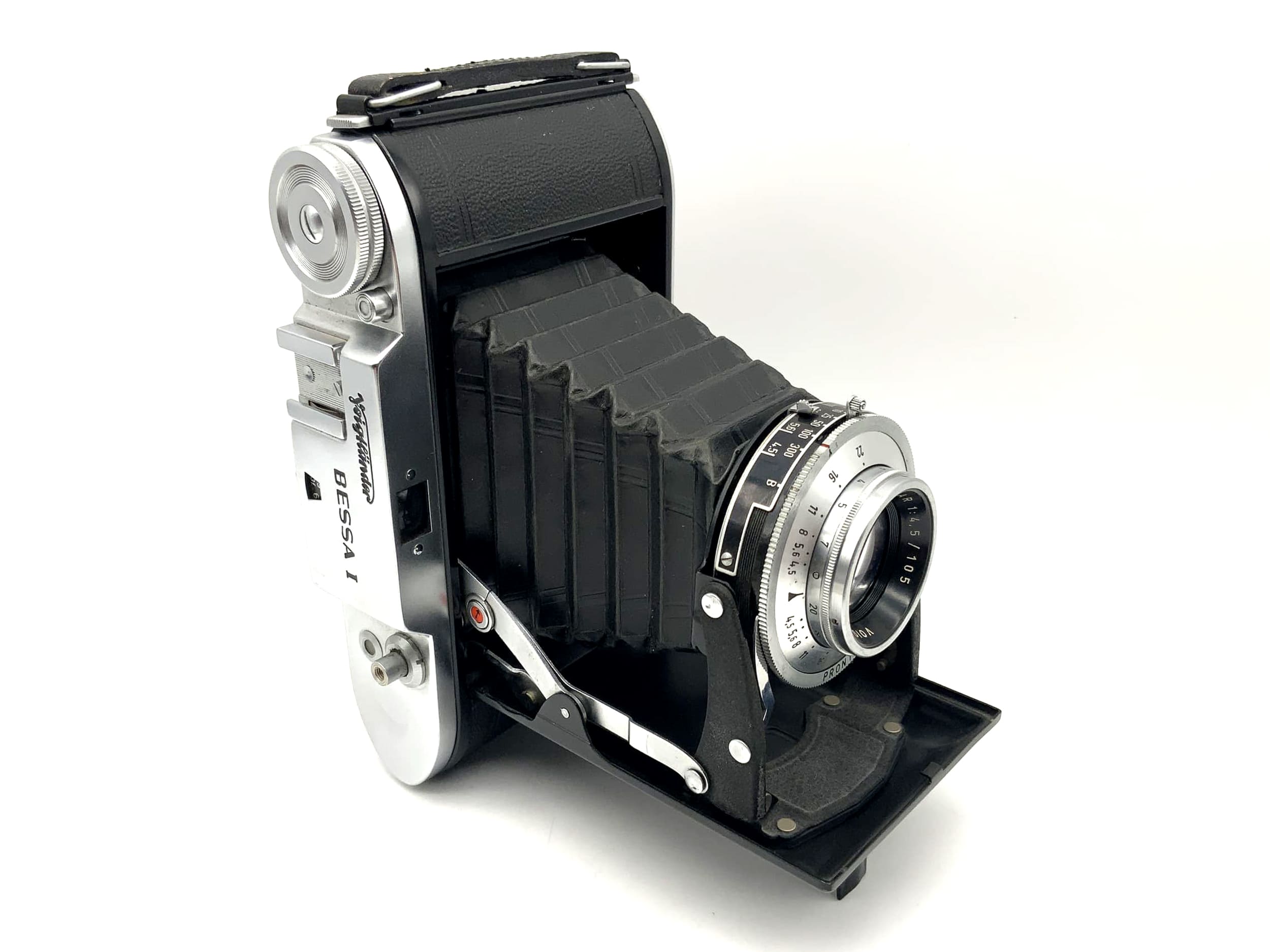 Appareil photo pliant Voigtländer Bessa I avec Vaskar 1:4,5 / 105 Prontor-SV