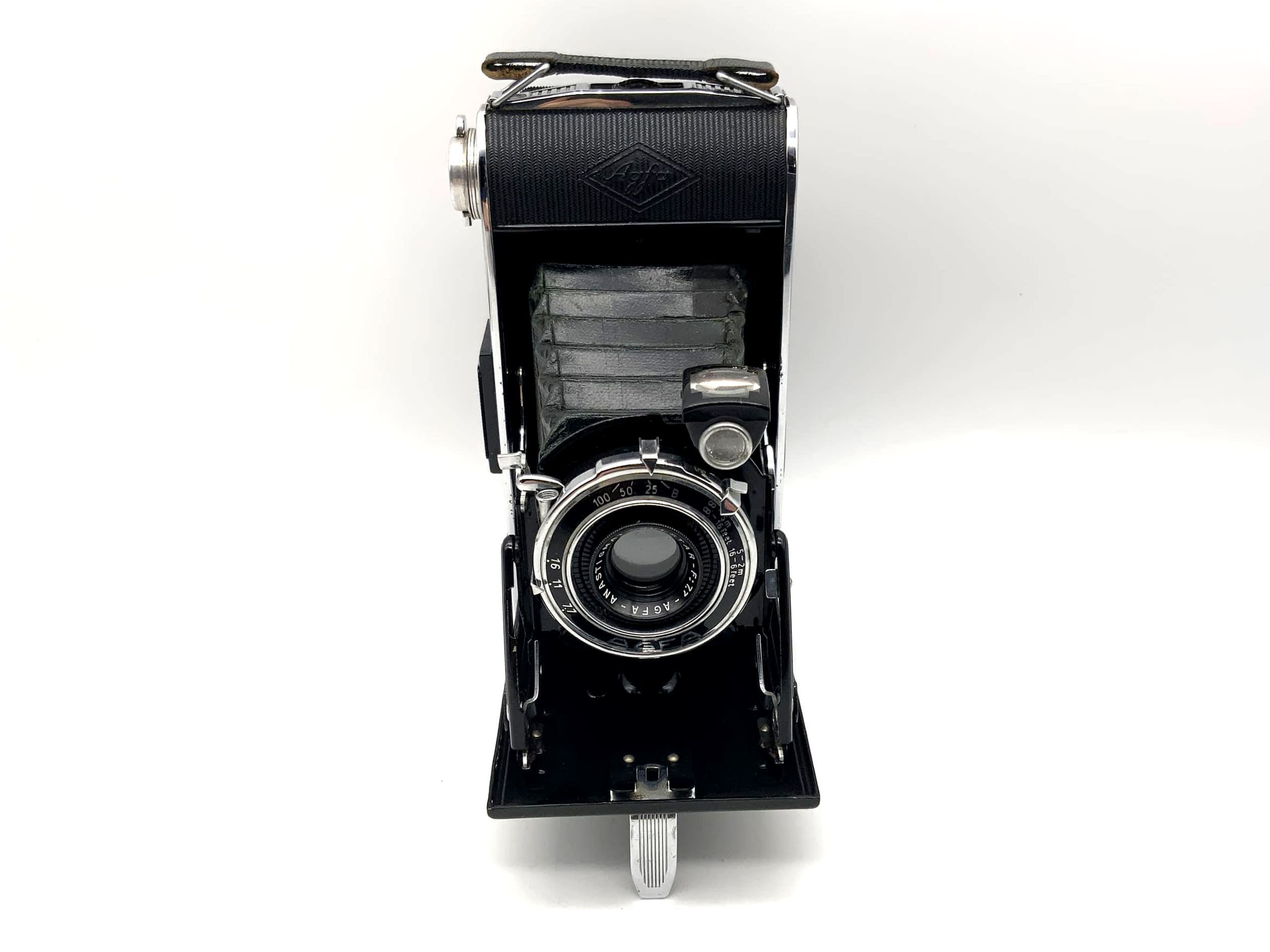 Appareil photo pliable Agfa Billy Record avec Anastigmat-Jgestar F:7.7