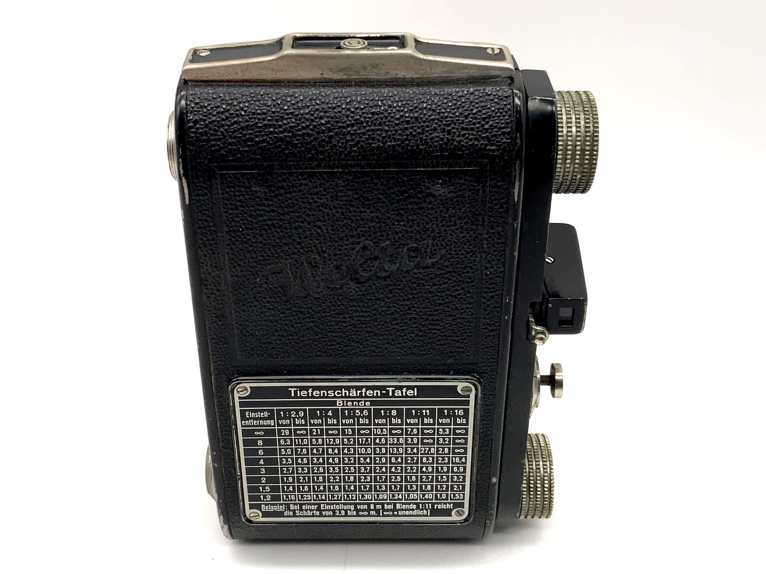 Appareil photo pliable Welta Weltix avec objectif Steinheil Munich Cassar 1:2,9 f=5cm Compur