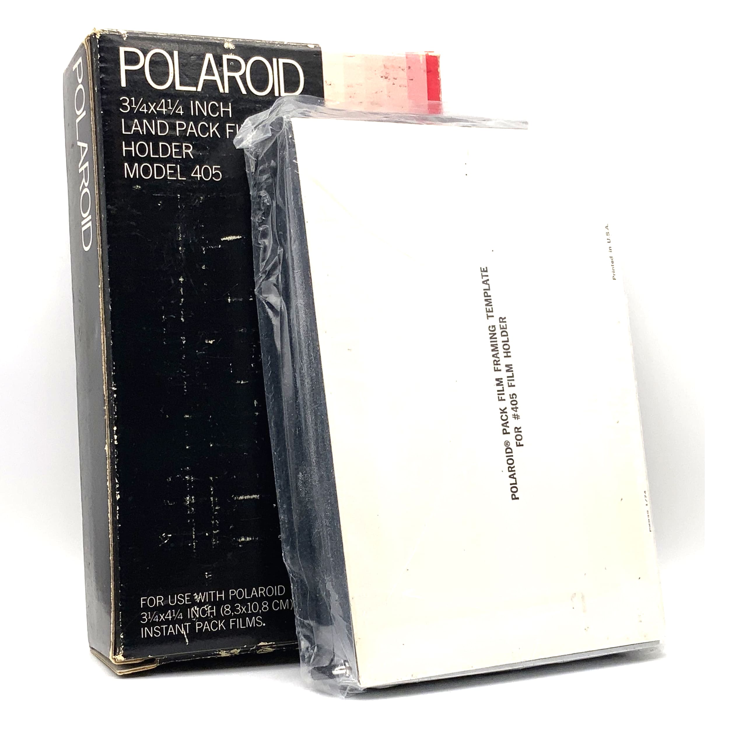 Polaroid Magazin Planfilmkassette 405 4x5 in OVP