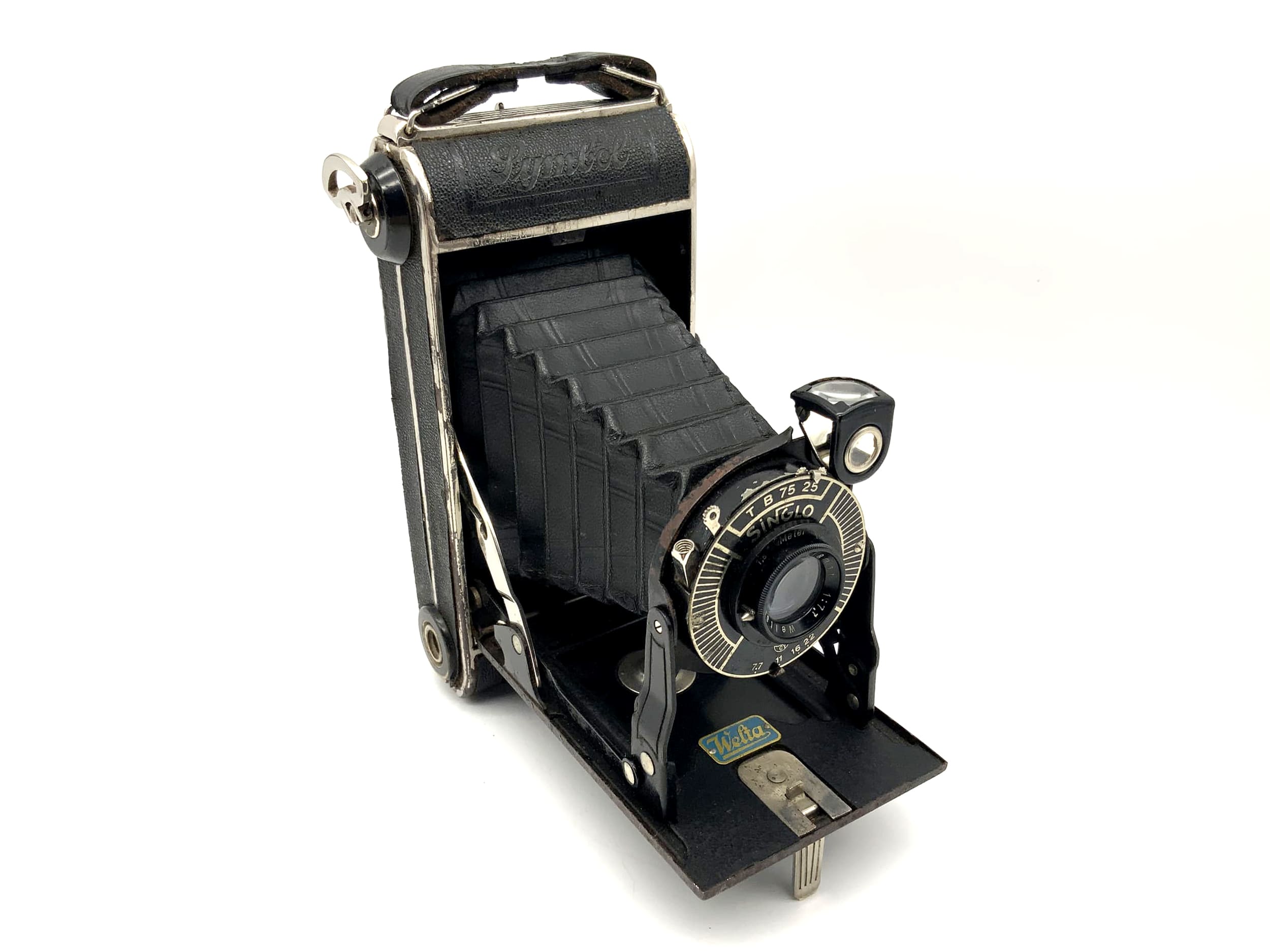 Welta Symbol folding camera with Weltar Anastigmat 1:7.7 Singlo