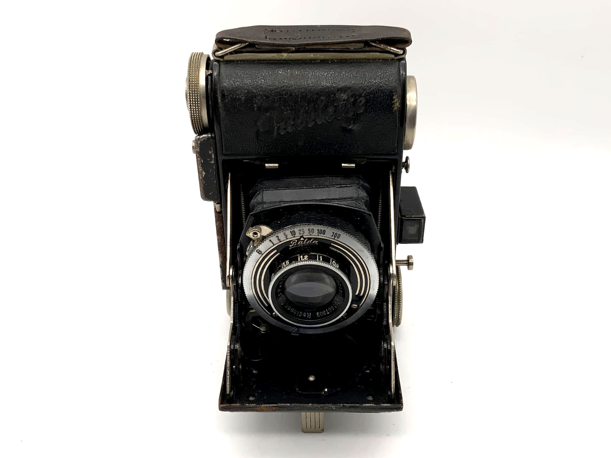 Appareil photo pliant Balda Jubilette avec Schneider Kreuznach Radionar f:2.9 F=5cm Compur