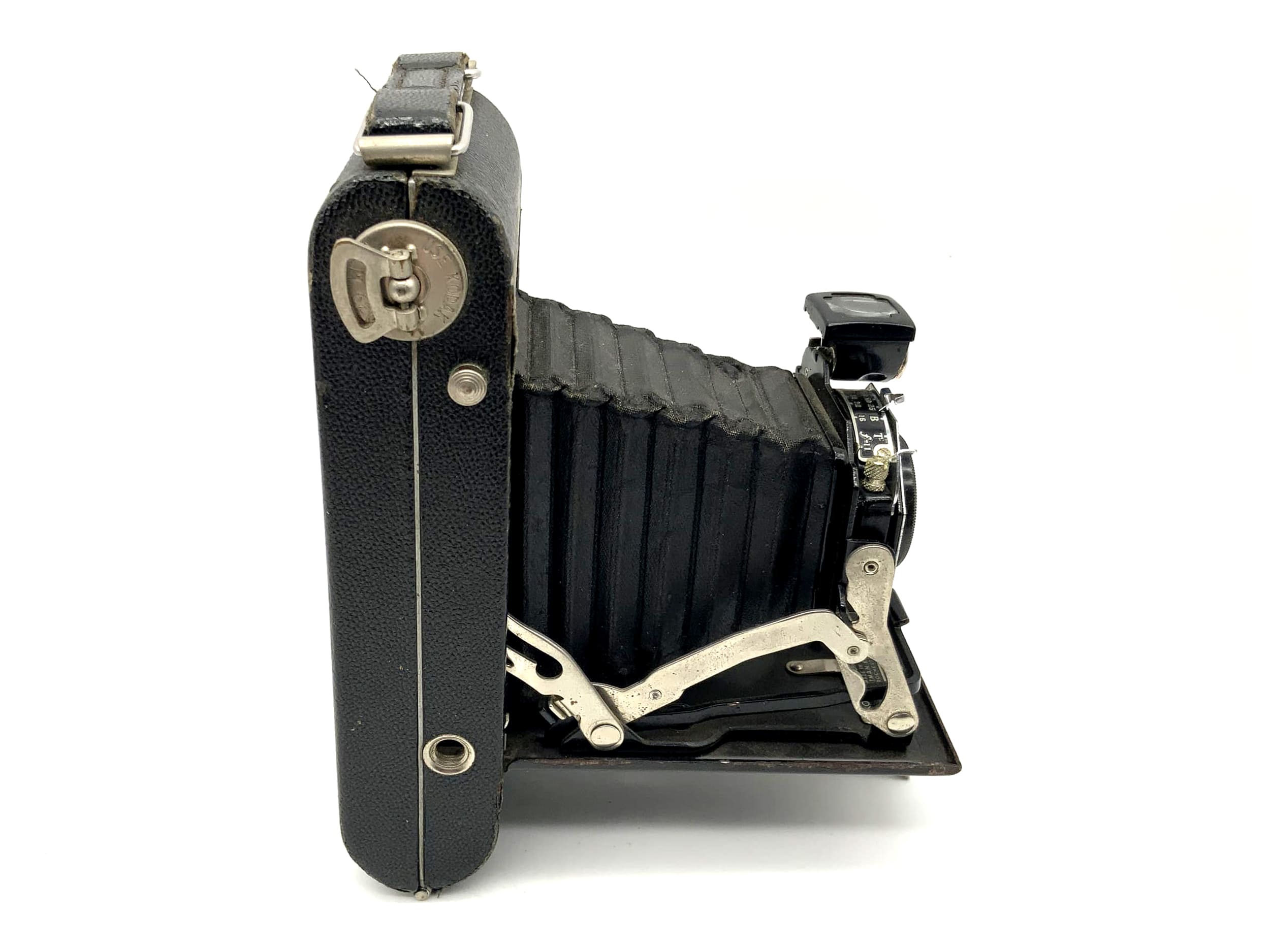 Appareil photo pliable Kodak n° 0 avec Kodak Bimat