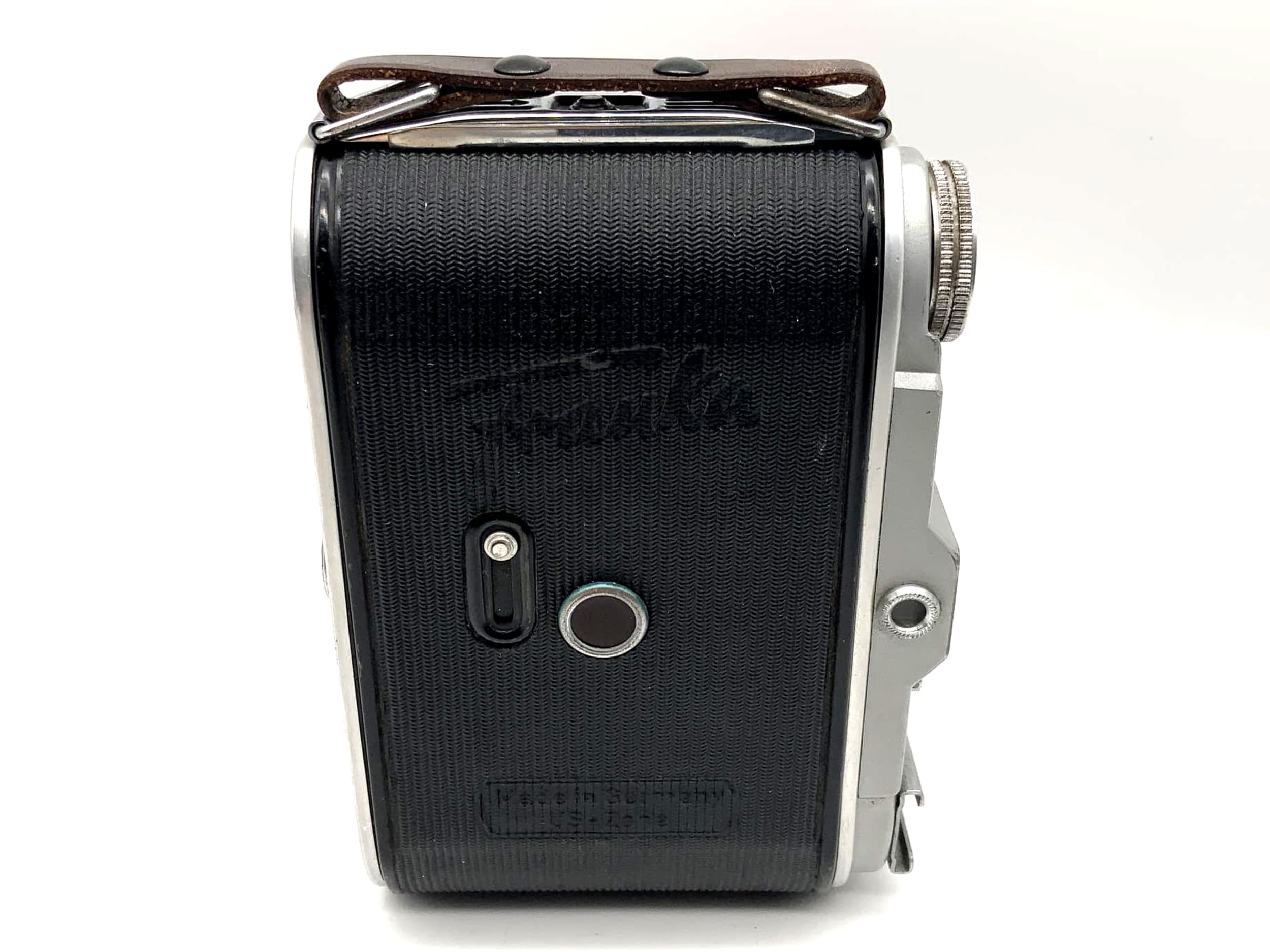 Appareil photo pliant Franka Solida avec Frankar Anastigmat 1:3,5 f=75mm rouge C Compur-Rapid