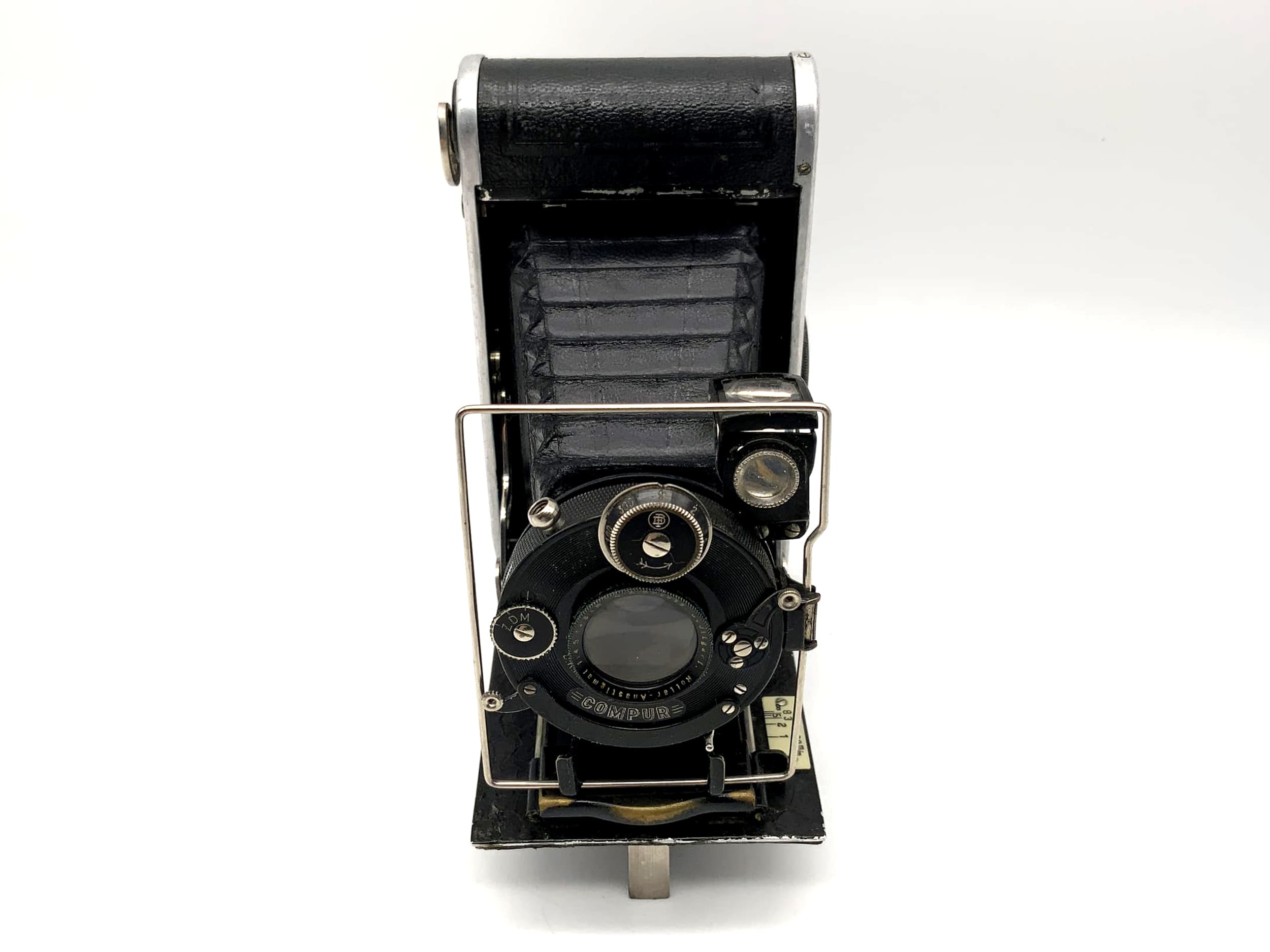 Appareil photo pliable GA Kraus Rollette avec Rollar Anastigmat 1:4,5 f=9cm Compur