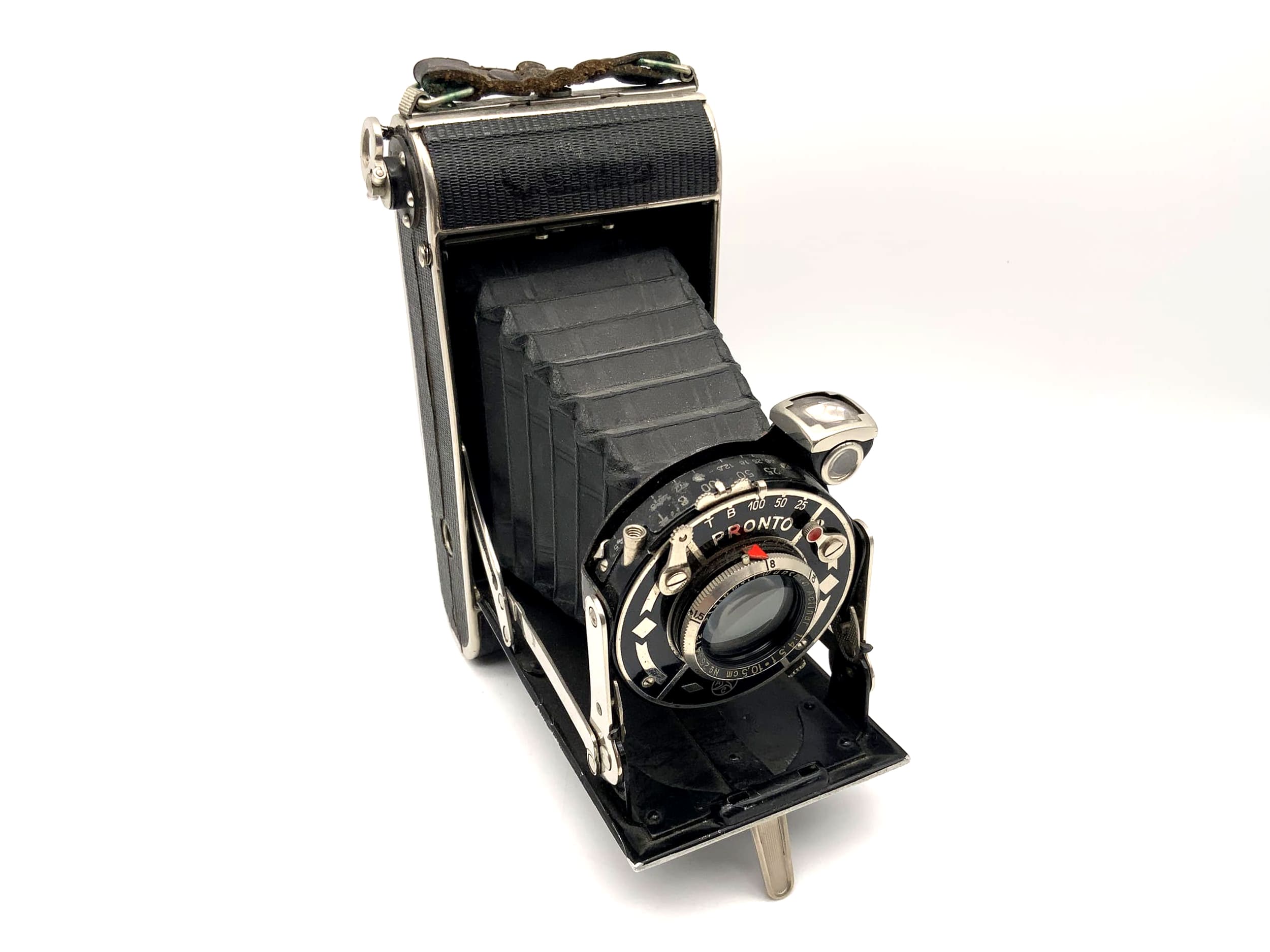 Appareil photo pliable Certo Certix avec Steinheil Munich Actinar 1:4,5 f = 10,5 cm Pronto