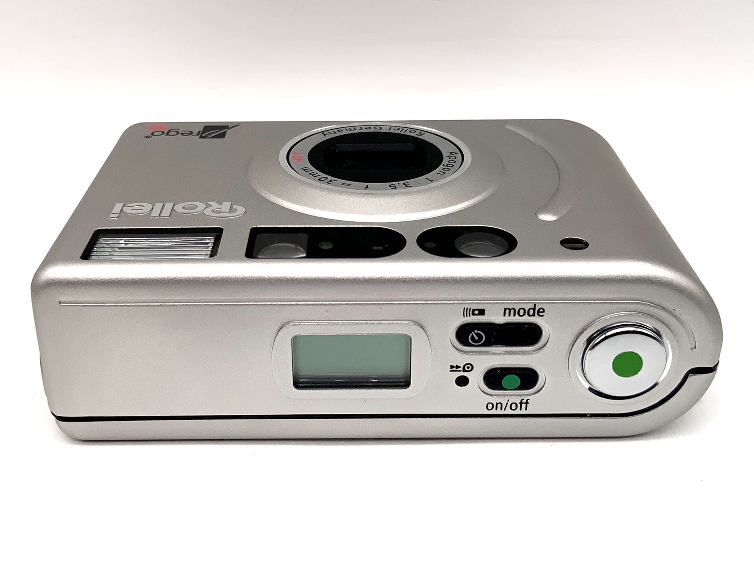 Rollei Prego 30 Point&Shoot mit Apogon 1:3,5 f=30mm HFT in OVP Analogkamera