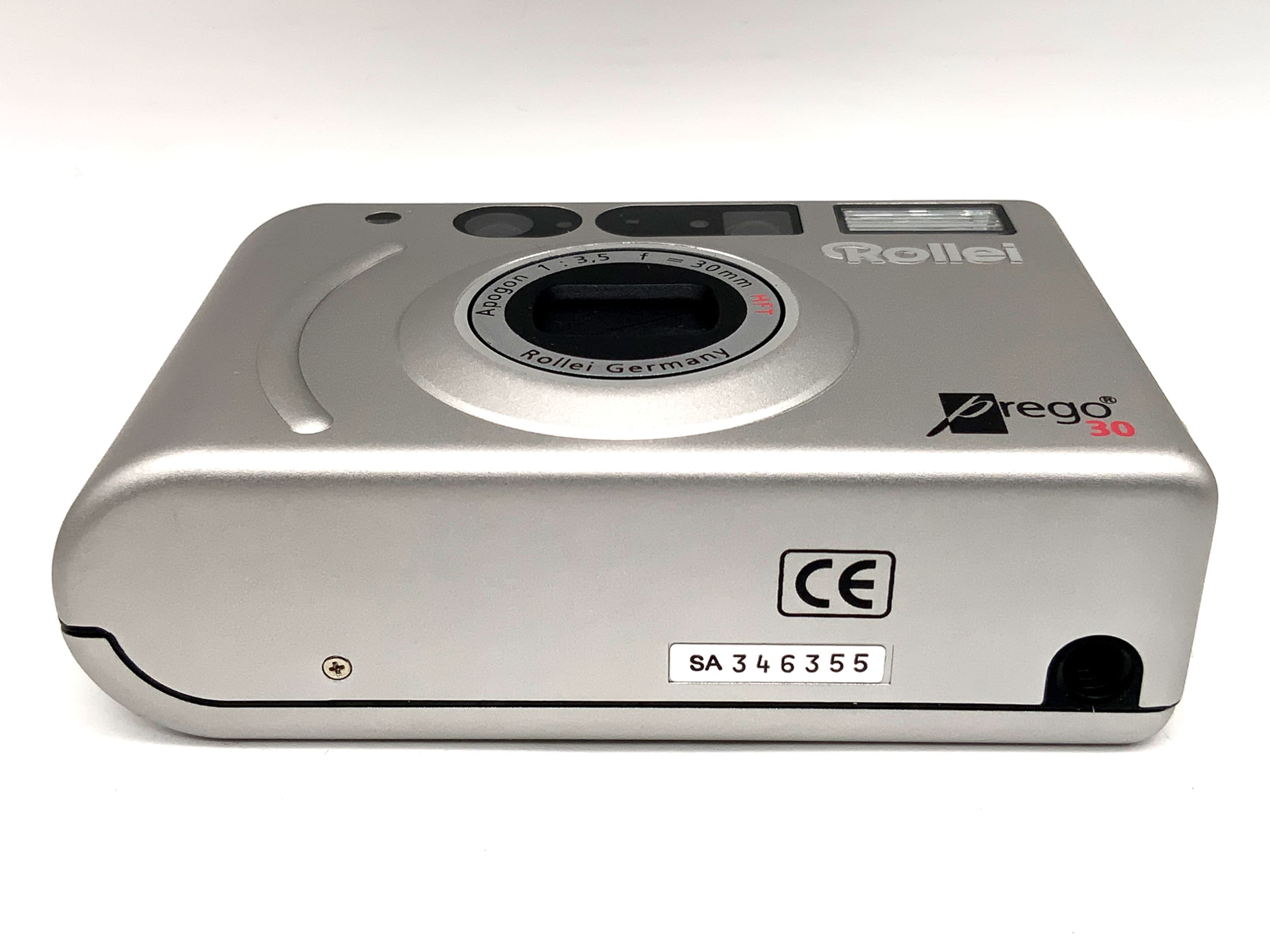 Rollei Prego 30 Point&Shoot mit Apogon 1:3,5 f=30mm HFT in OVP Analogkamera