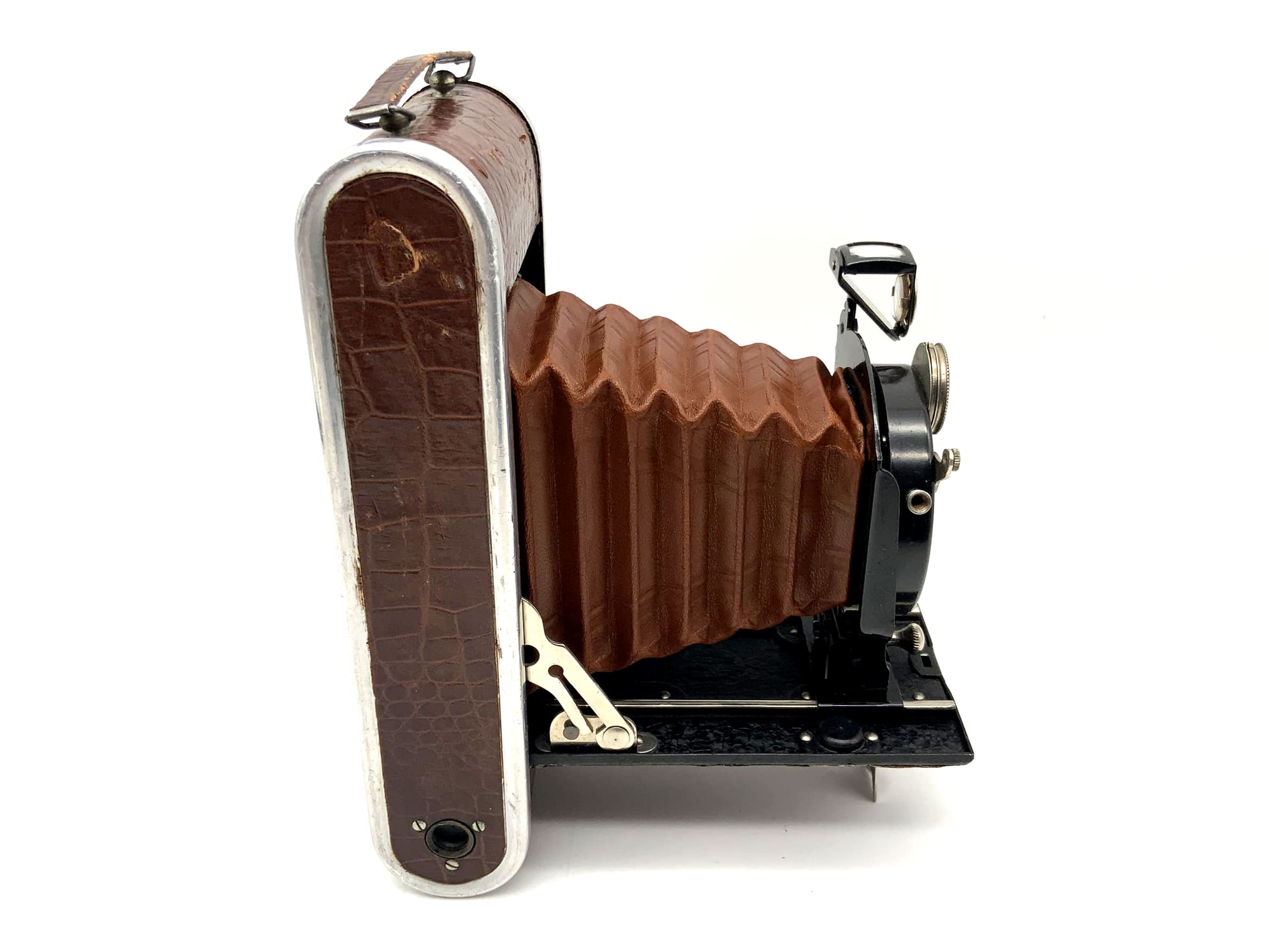 Appareil photo pliant L. Schaller Foth avec double Anastigmat 1:4,5 F=105mm