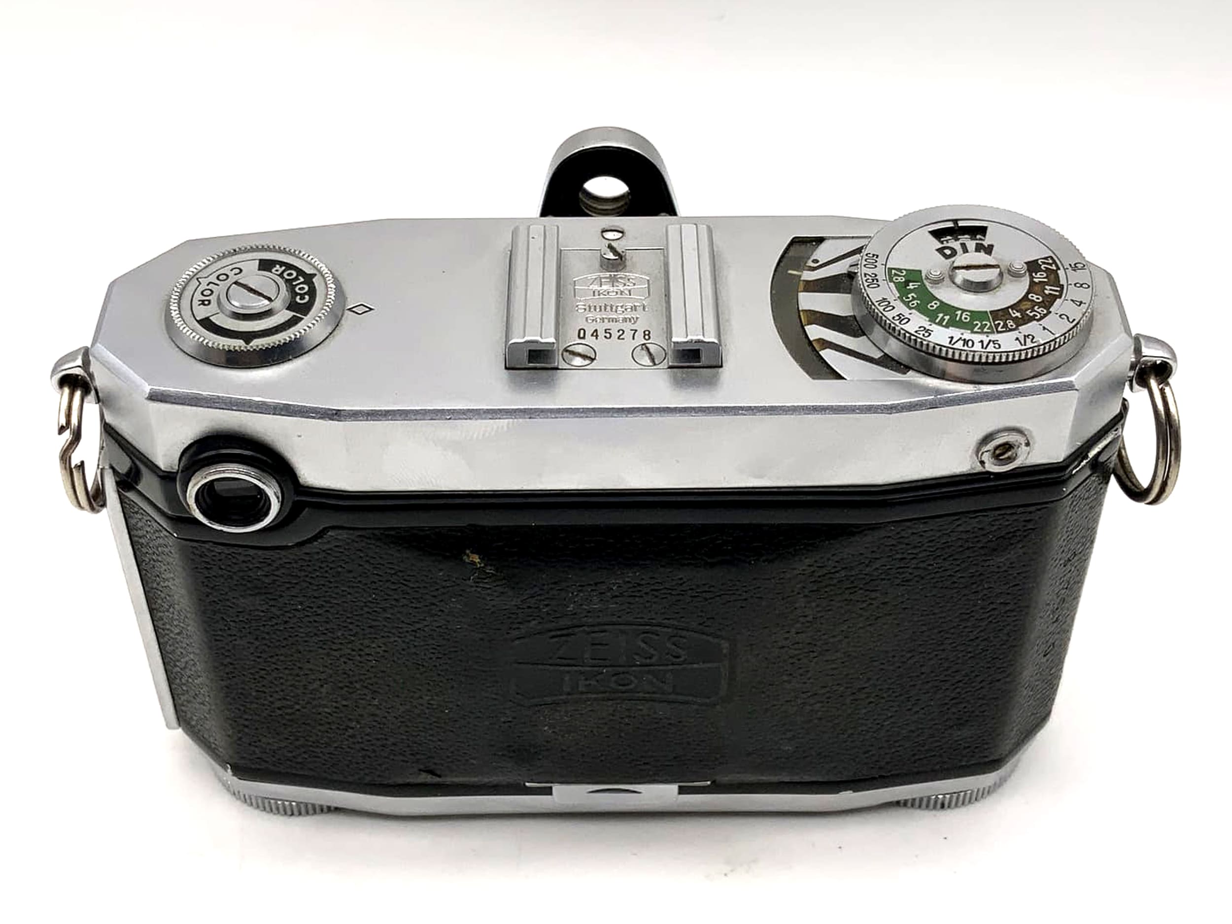 Appareil photo pliable Zeiss Ikon Contessa avec Zeiss Opton Tessar 1:2.8 f=45mm rouge T Beli!