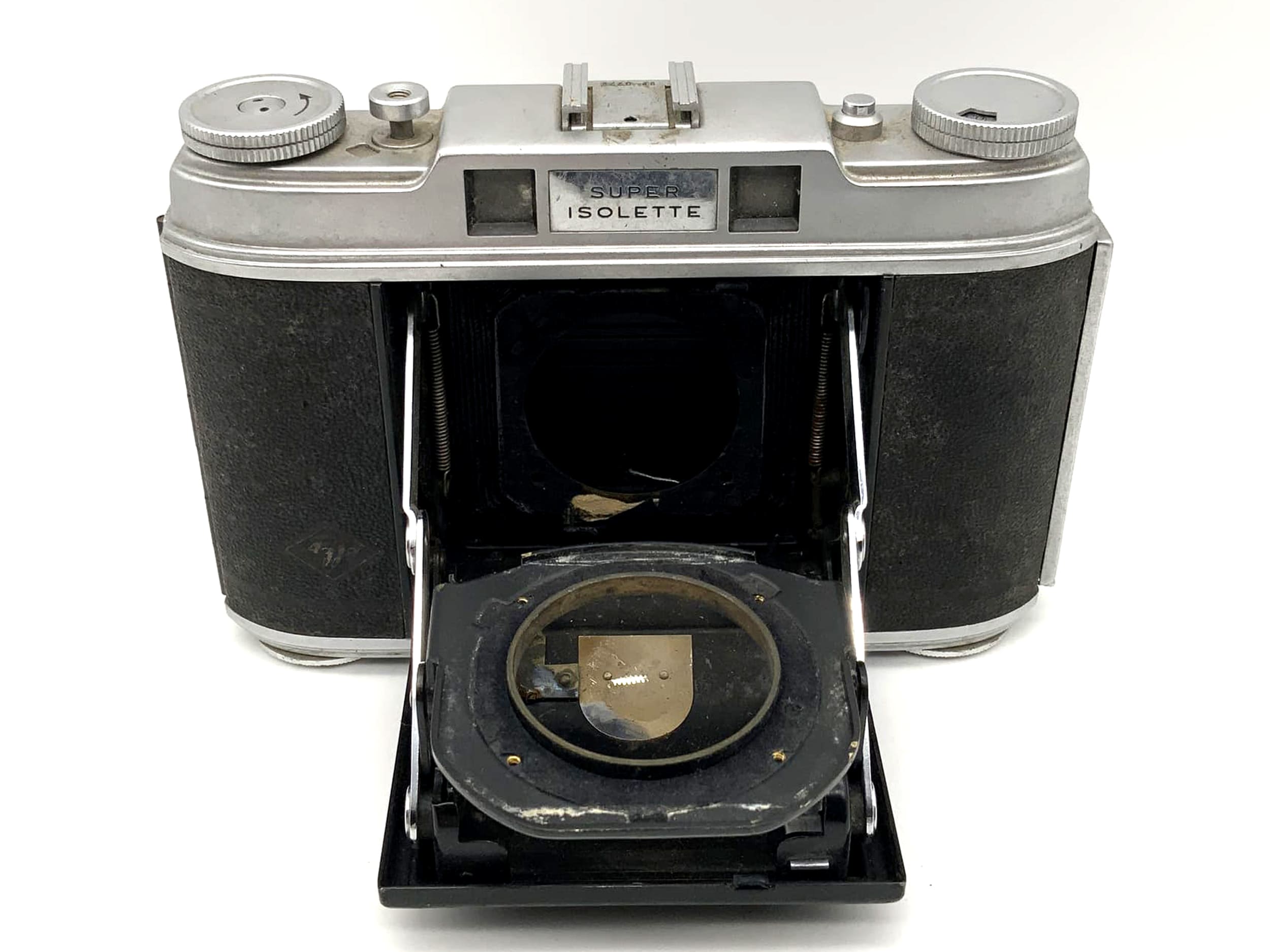 Agfa Super Isolette folding camera defective