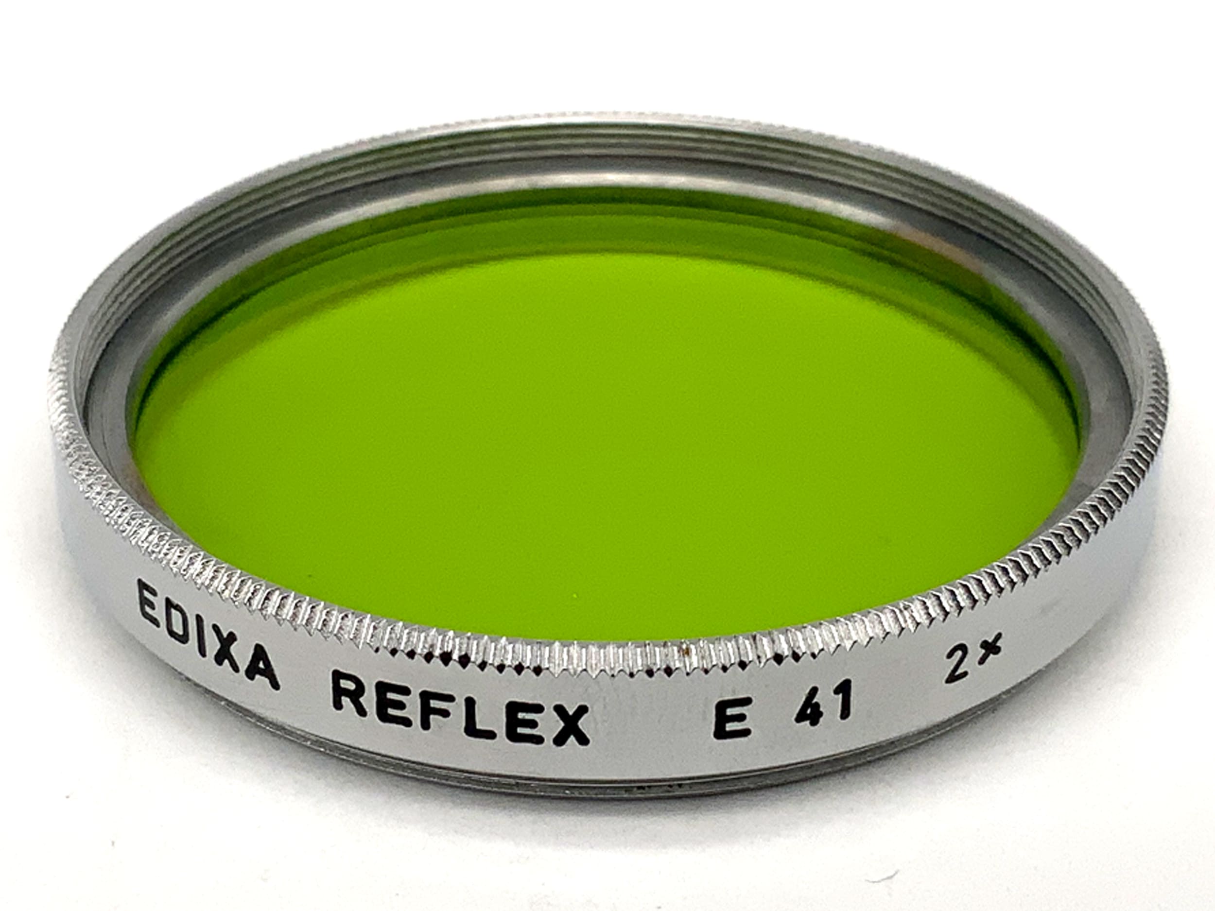 Edixa Farbfilter Reflex E 41 2x grün green Filter 41mm Kreisförmig Filtergewinde