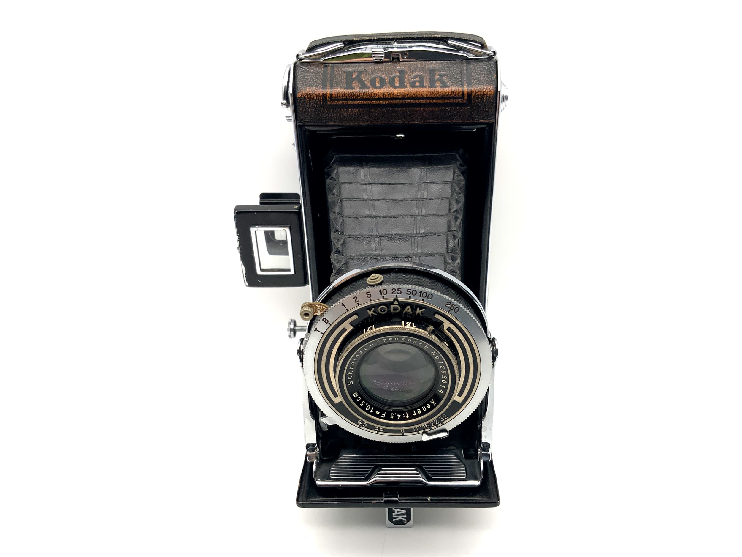 Appareil photo pliable Kodak Vollenda 620 avec Schneider Kreuznach Xenar f:4.5 F=10.5cm 6x9