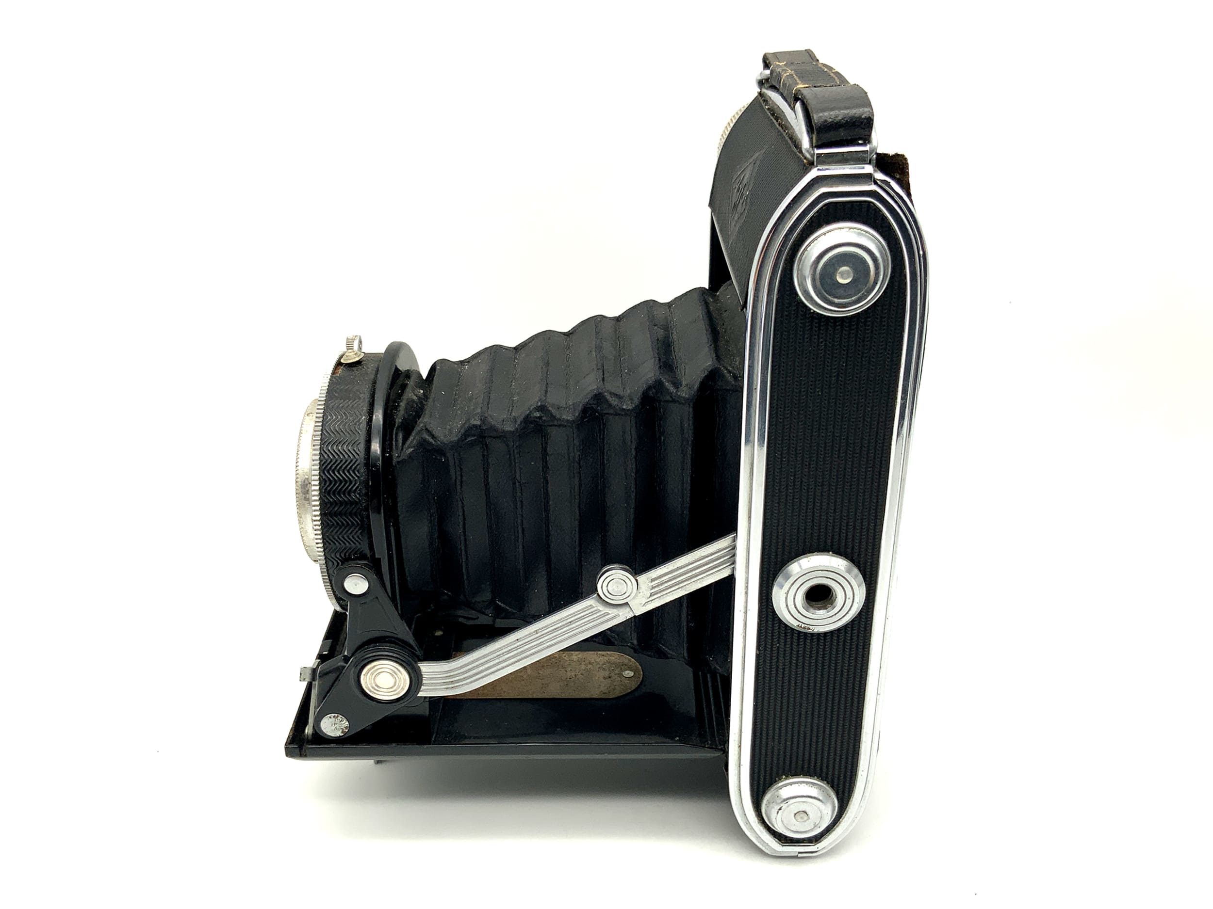 Agfa Record III folding camera with Solinar 1:4.5 105mm Synchro Compur analogue camera