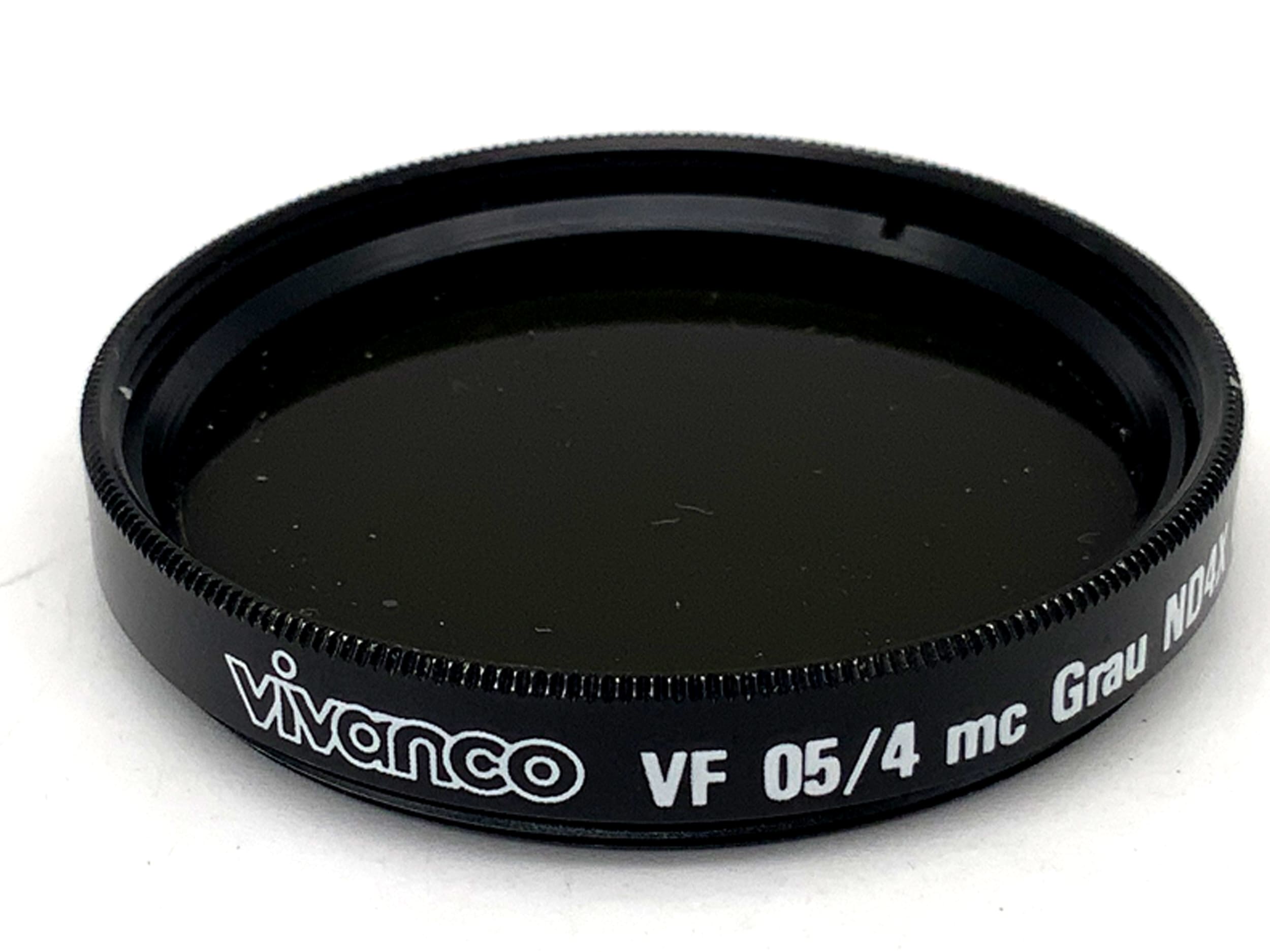 Vivanco Graufilter VF 05/4 MC Grau ND4X Filter 37mm Kreisförmig Filtergewinde