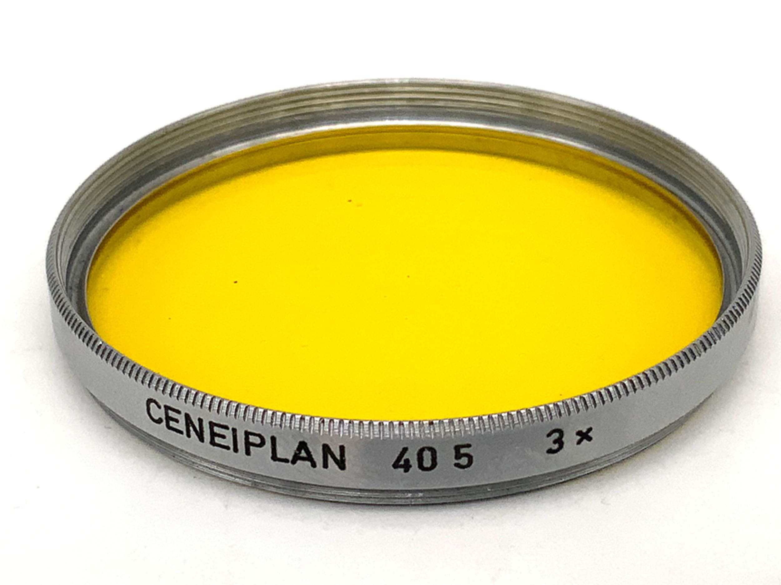 Ceneiplan Farbfilter gelb yellow 3x Filter 40,5mm Kreisförmig Filtergewinde