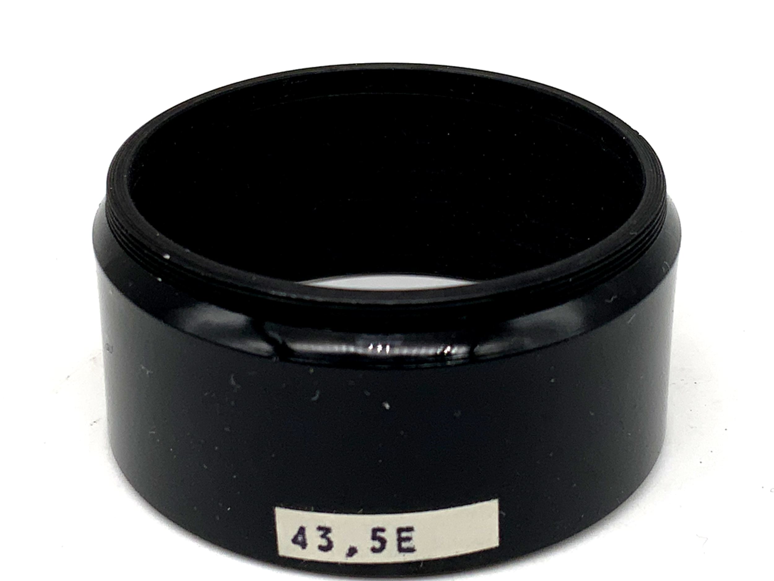 B+W 43.5 E lens hood Z-aperture in original packaging lenshood sun visor