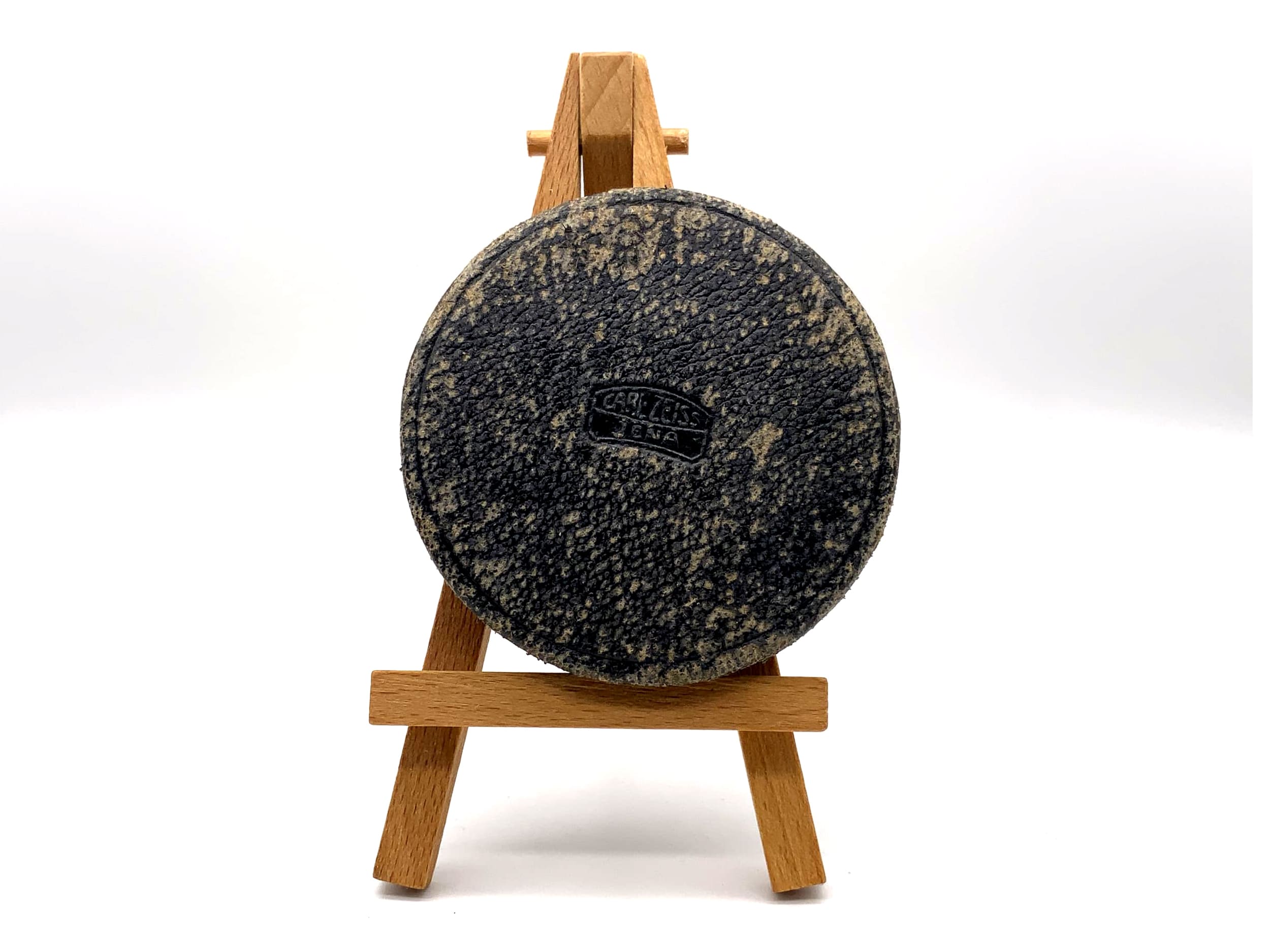 Carl Zeiss lens front cap 60mm Slip On leather lens cap