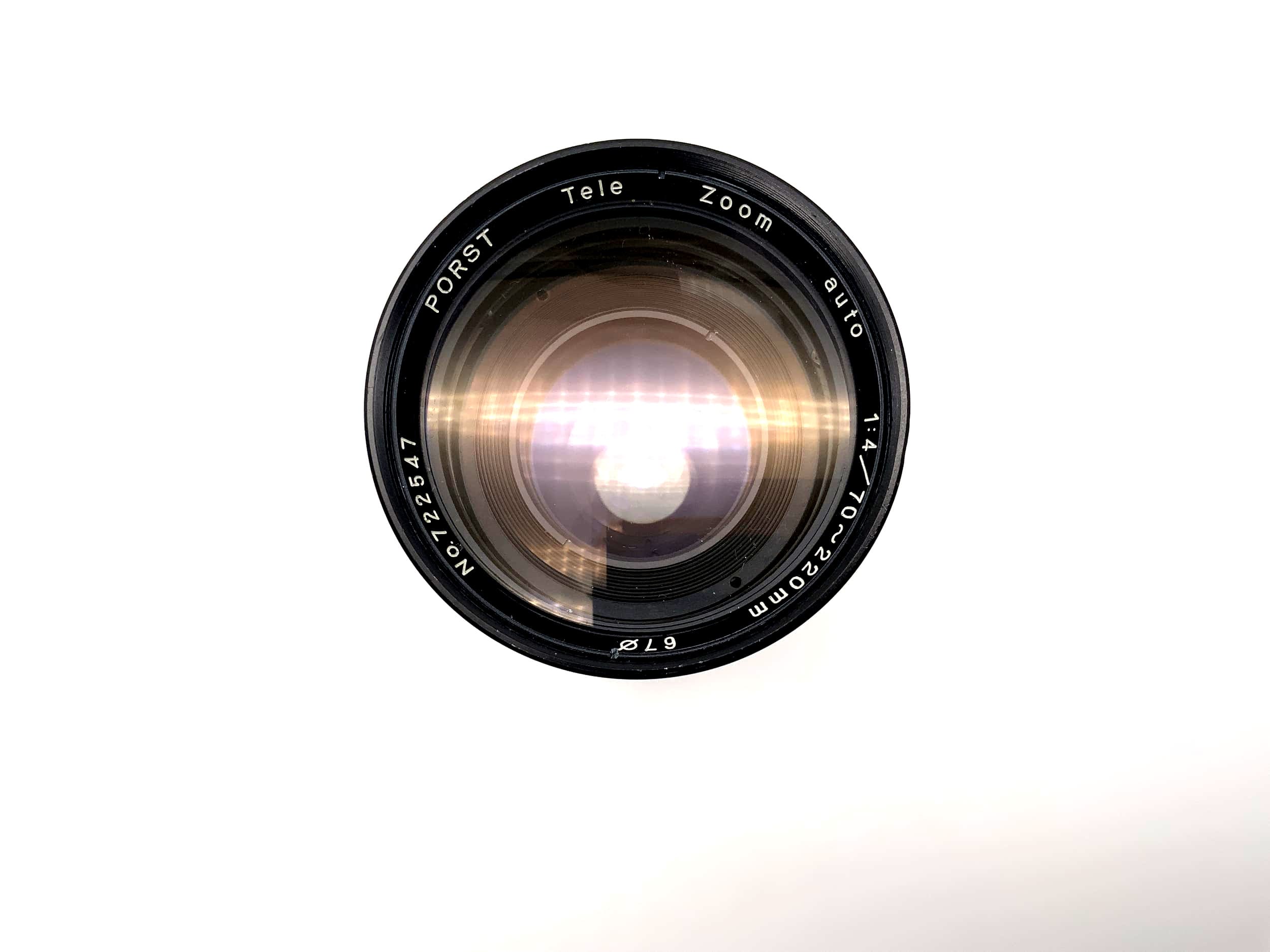 Porst 70-220mm 1:4 Telephoto Zoom Camera Lens (M42)