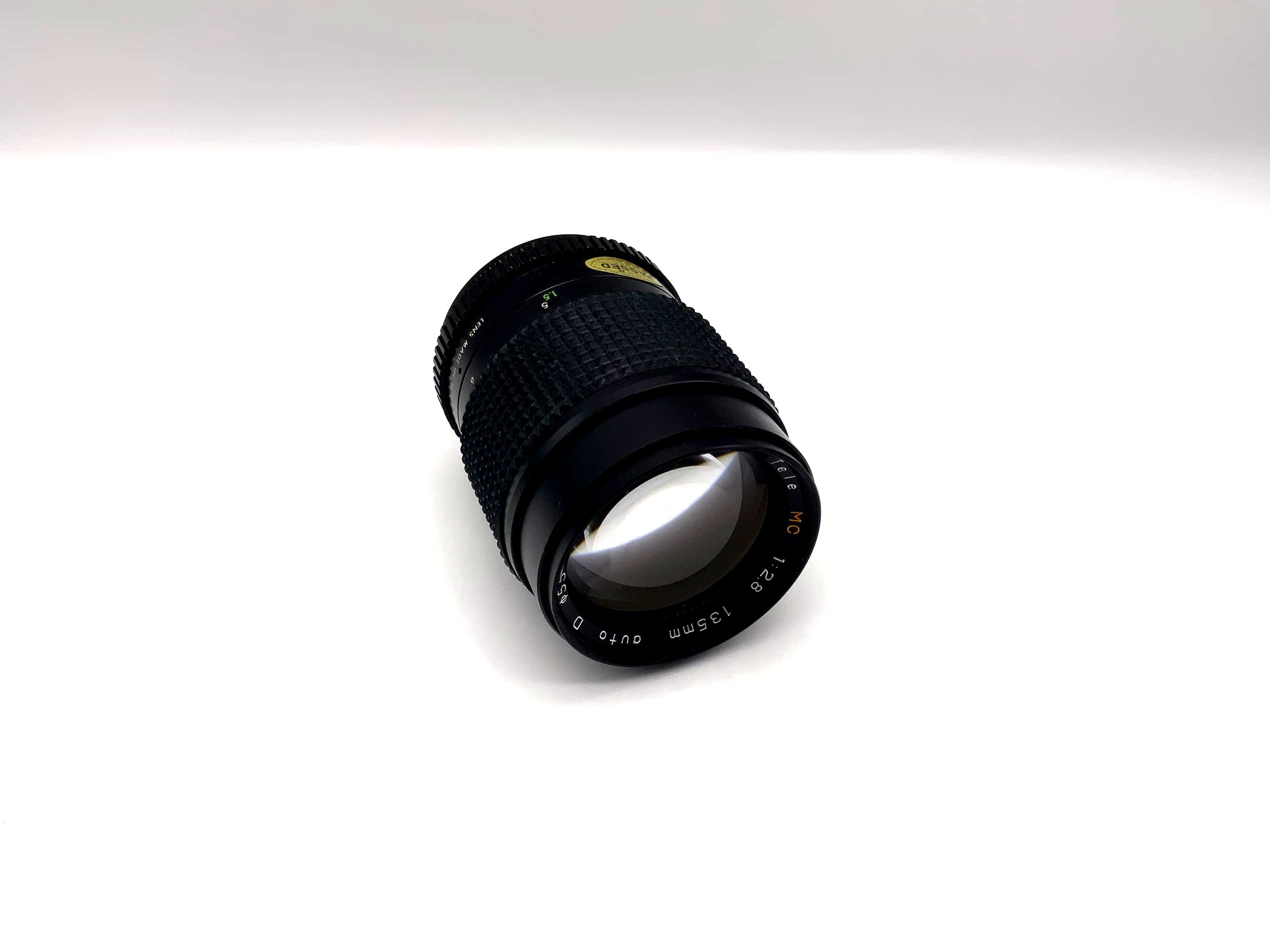 Porst 135mm 1:2.8 lens telephoto MC auto D camera lens (M42)