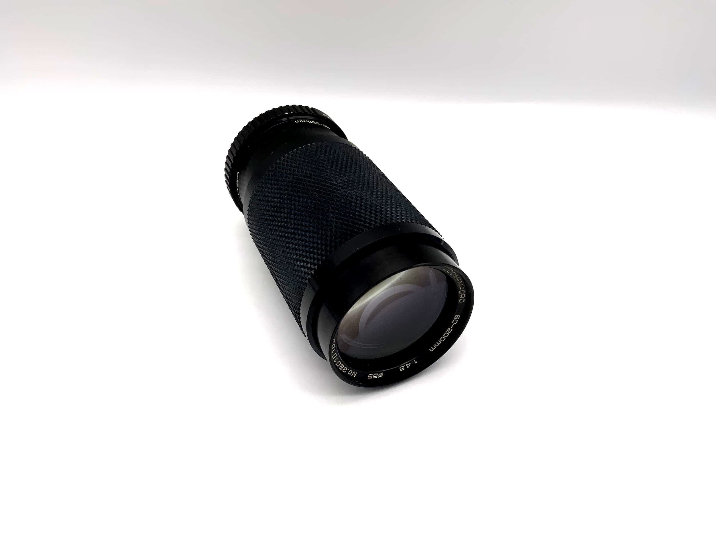 Soligor 80-200mm 1:4.5 Lens C/D Zoom + Macro Camera Lens (M42)