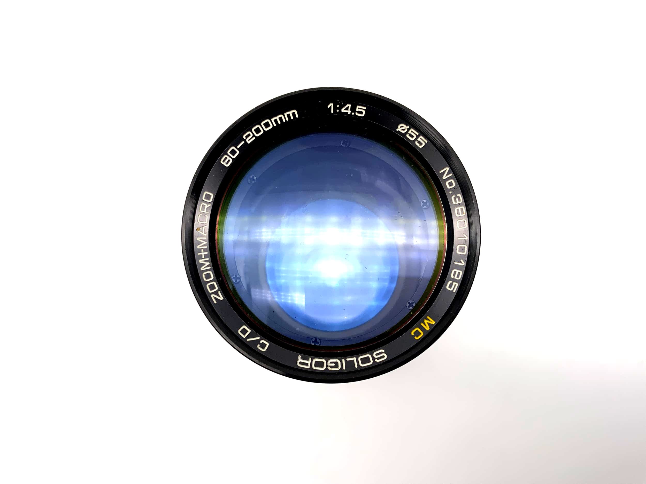 Soligor 80-200mm 1:4.5 Lens C/D Zoom + Macro Camera Lens (M42)
