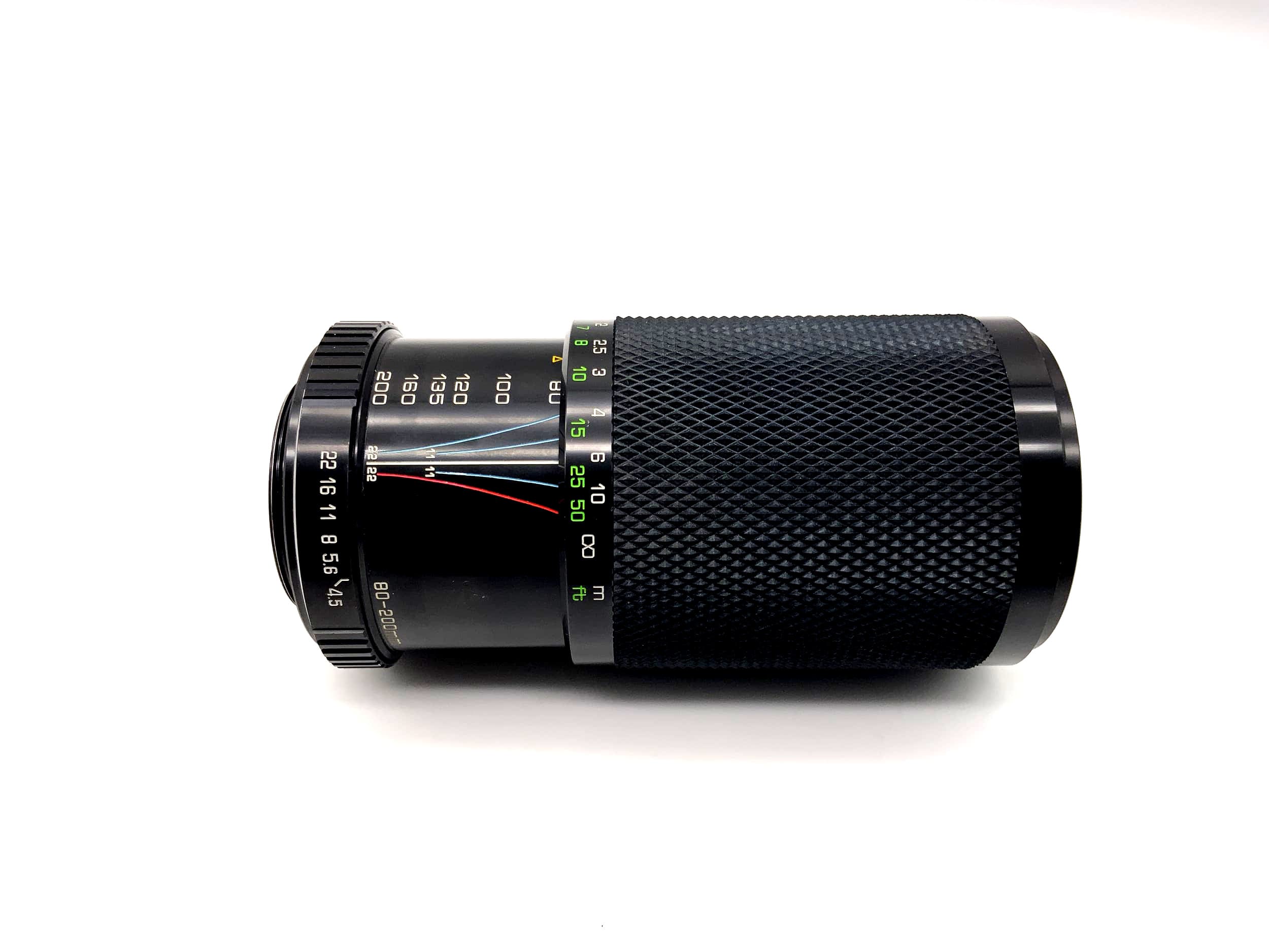 Soligor 80-200mm 1:4.5 Lens C/D Zoom + Macro Camera Lens (M42)