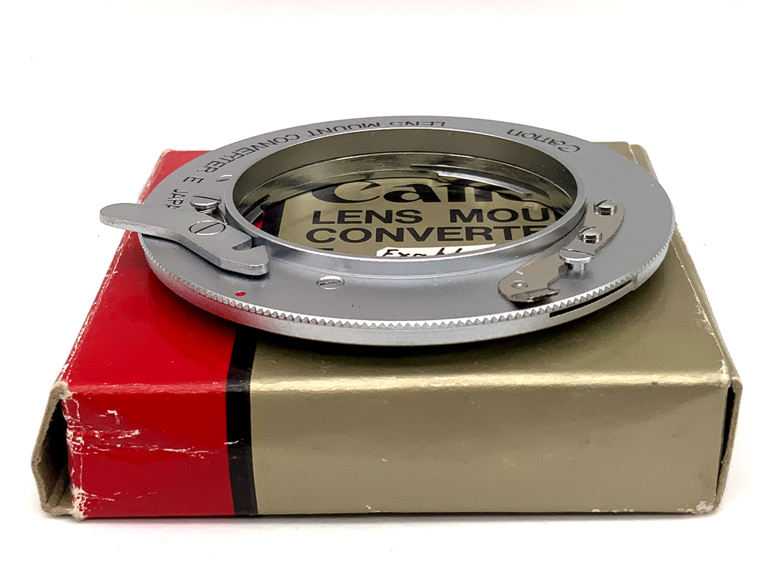 Canon lens mount converter E lens adapter (Exa Exakta -> Canon FD)