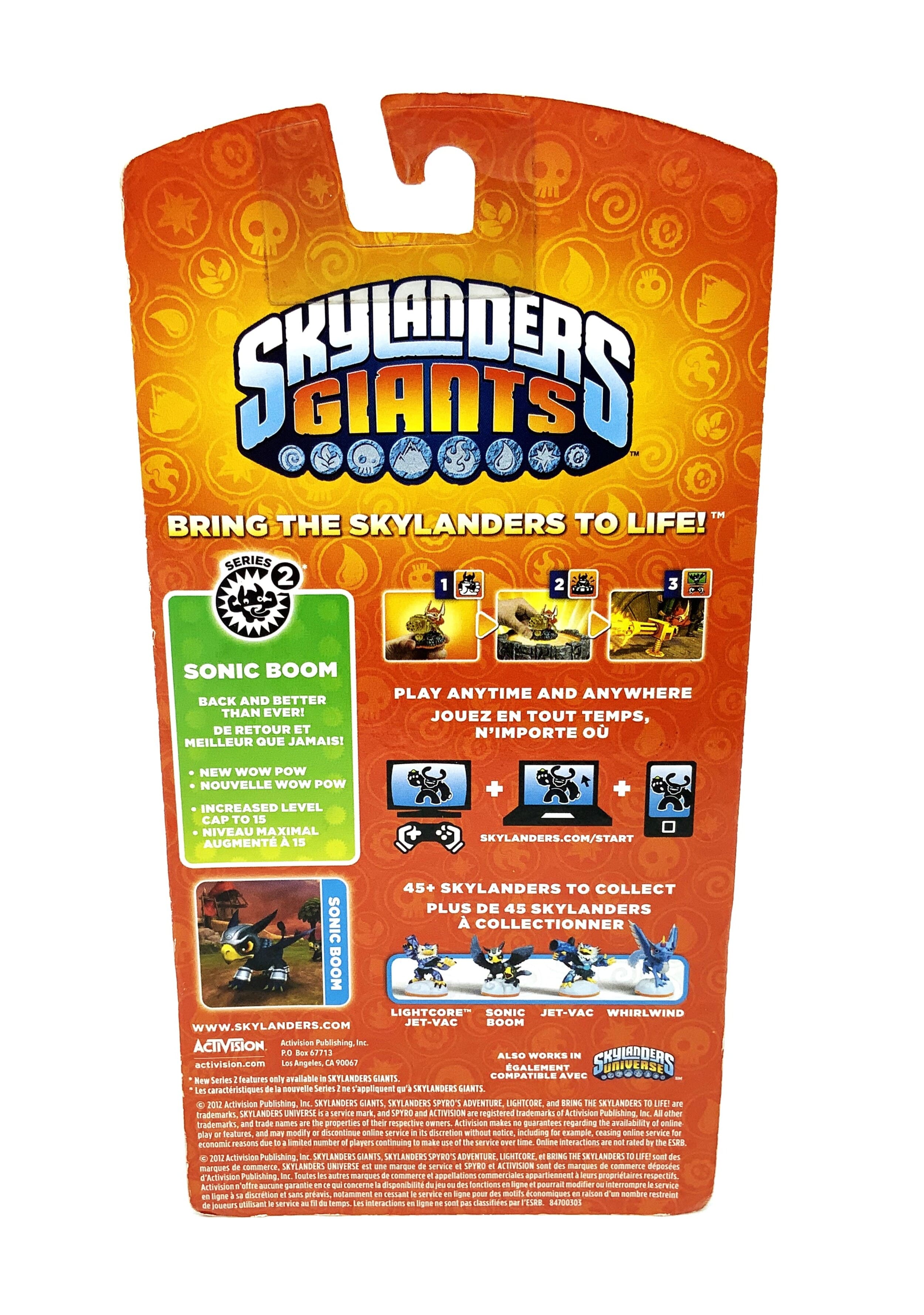 Skylanders Giants Sonic Boom Glow in the Dark Walmart exclusive (OVP)