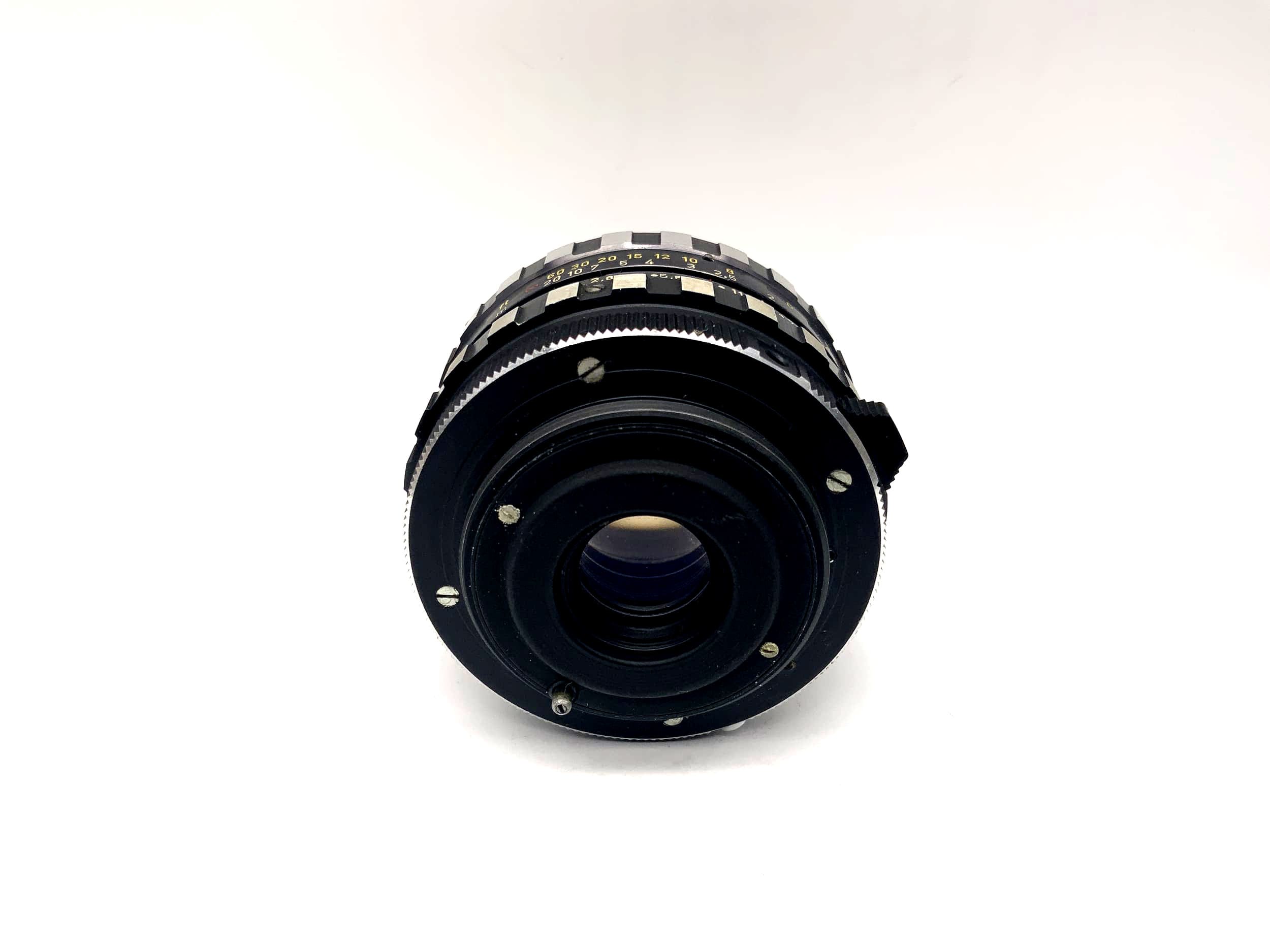 Objectif A.Schacht Ulm 50 mm 1:2,8 pour appareil photo Travenar R Zebra (M42)