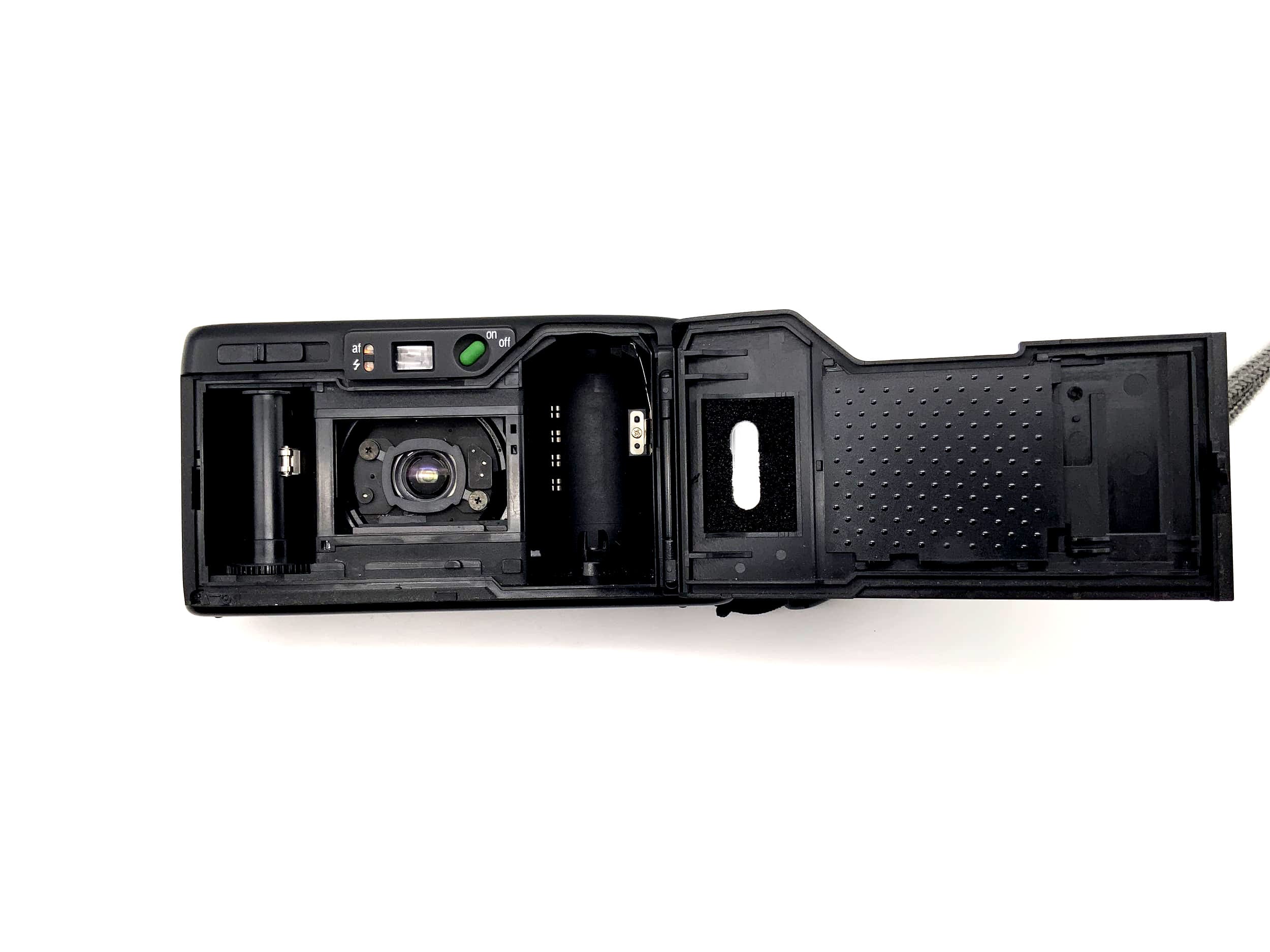 Appareil photo compact Rollei Prego Micron avec écran défectueux, appareil photo compact 35 mm