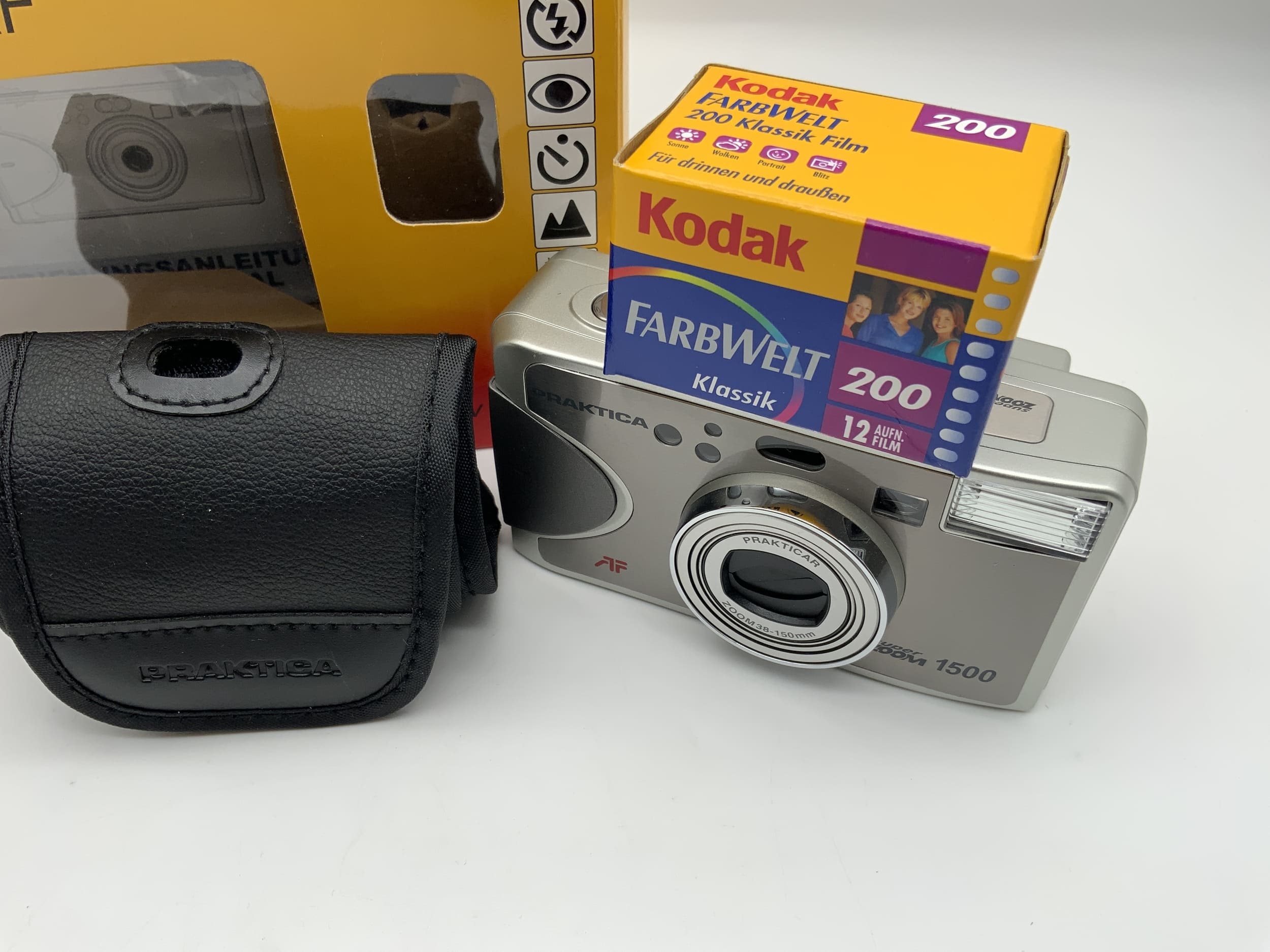 Praktica Super Zoom 1500 compact camera Point&Shoot Camera OVP without battery