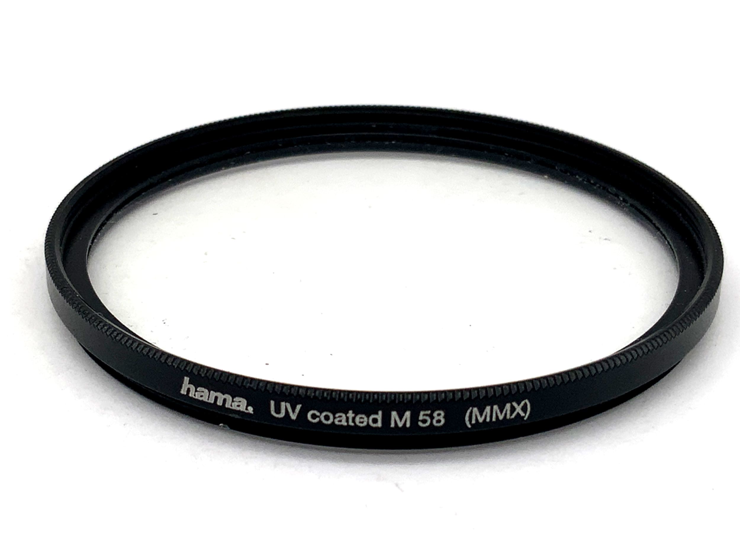 Hama UV Coated M58 (MMX) Filter 58mm Circular Filter Thread