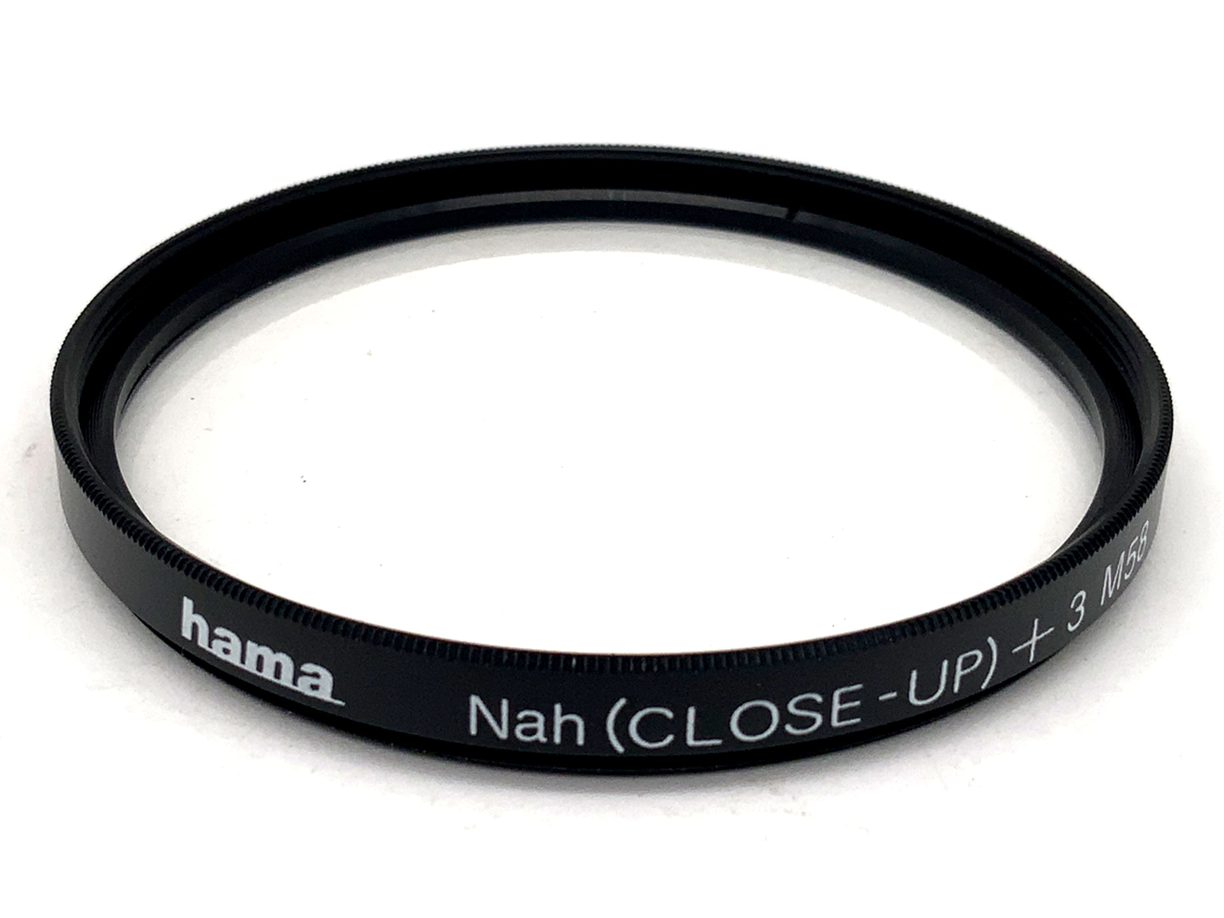 Hama Macro Lens Close-Up + 3 M58 (IV) Filter 58mm Circular Filter Thread