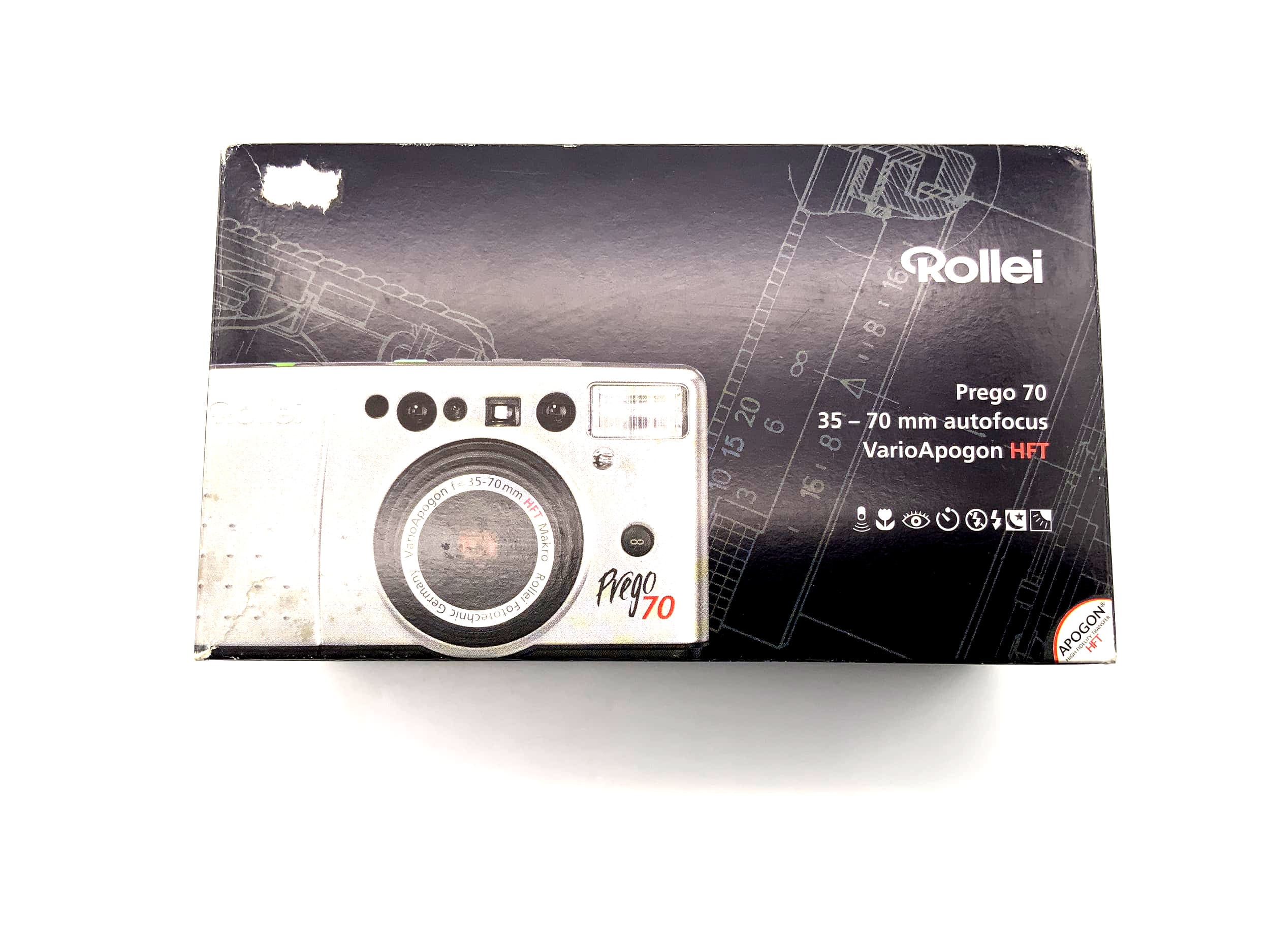 Rollei Prego 70 compact camera Point&Shoot Camera 35mm OVP without battery
