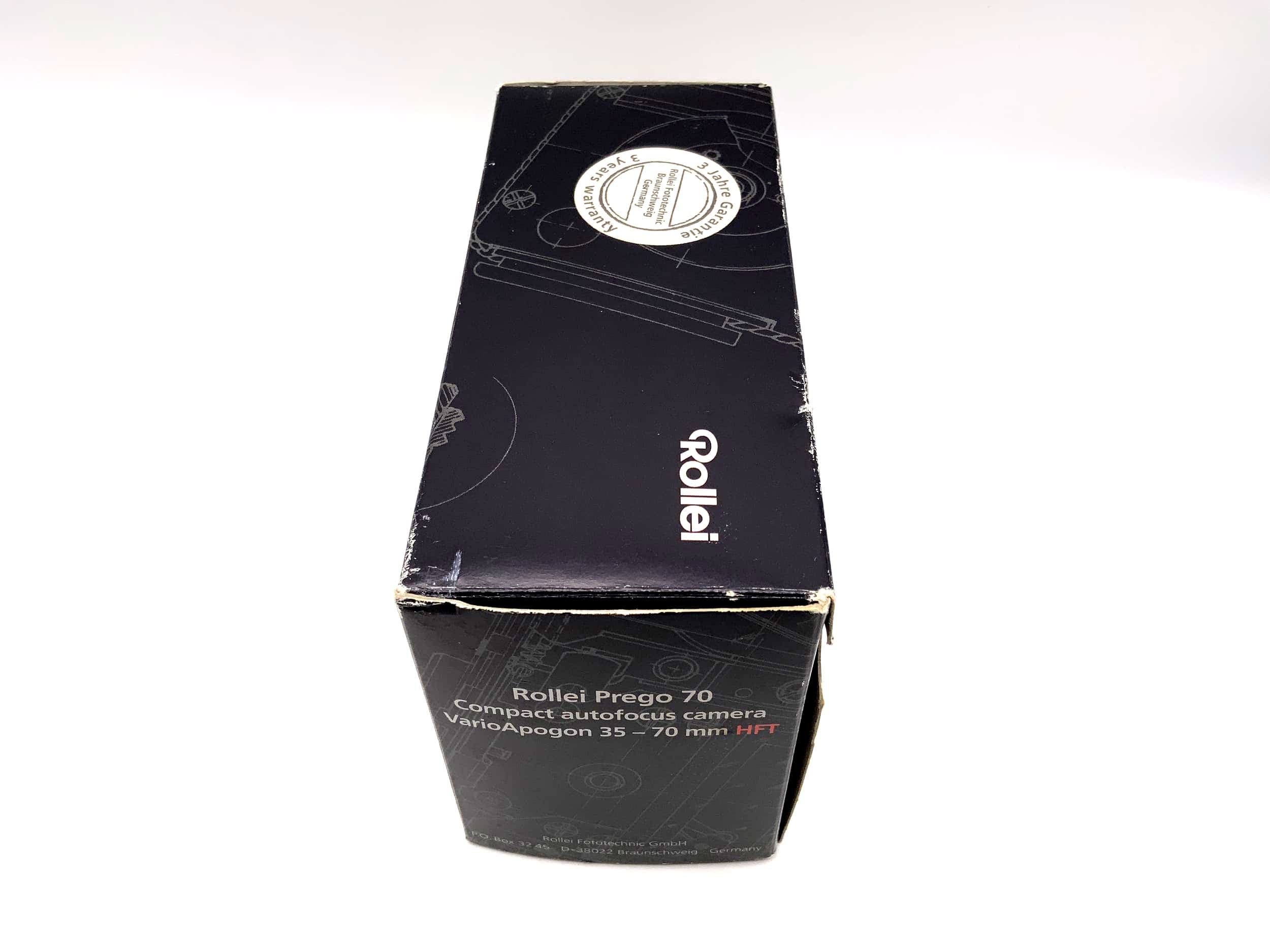 Rollei Prego 70 compact camera Point&Shoot Camera 35mm OVP without battery