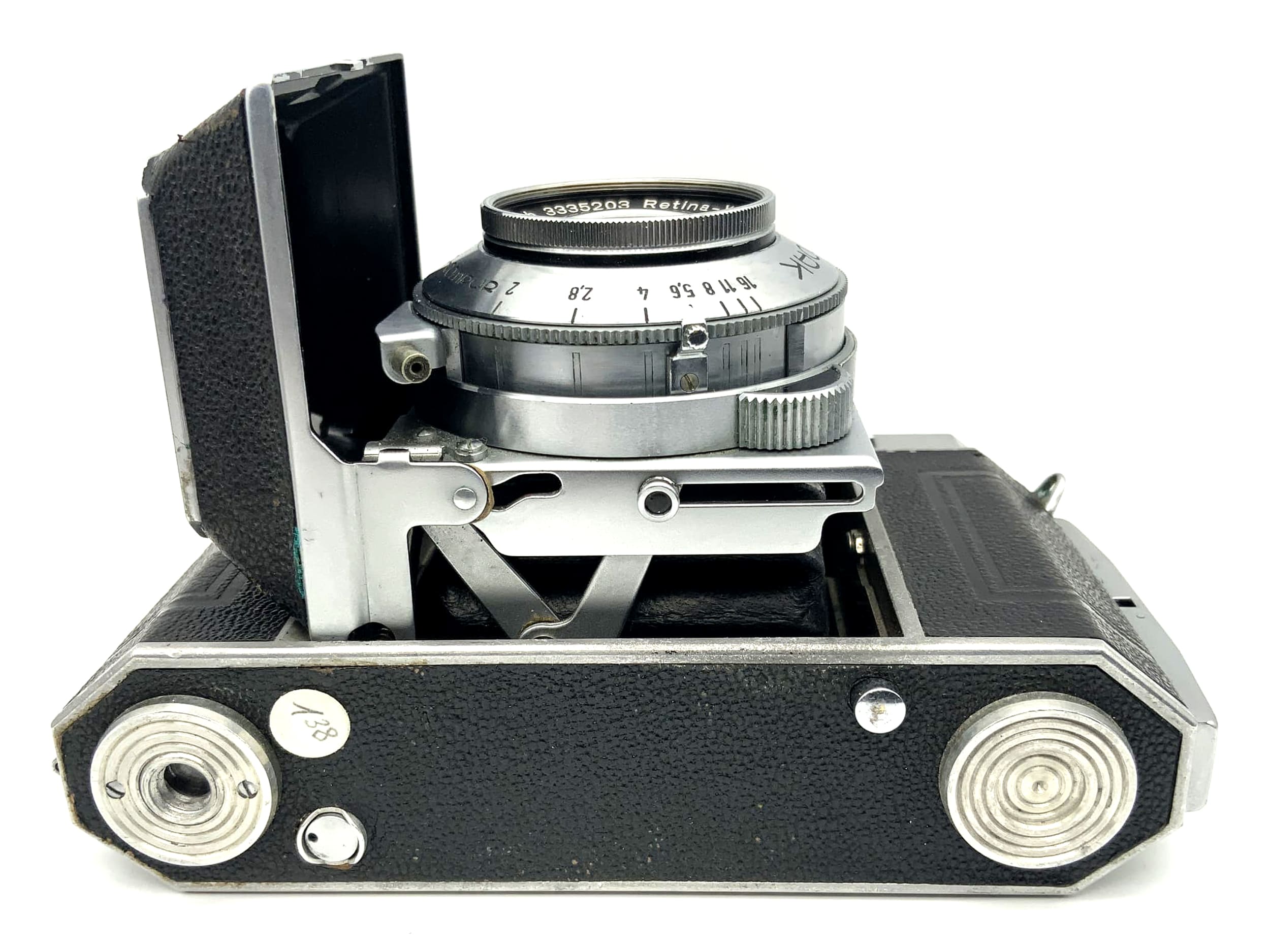 Kodak Retina IIa folding camera with xenon 1:2 50mm 2A type 016 Schneider Kreuznach