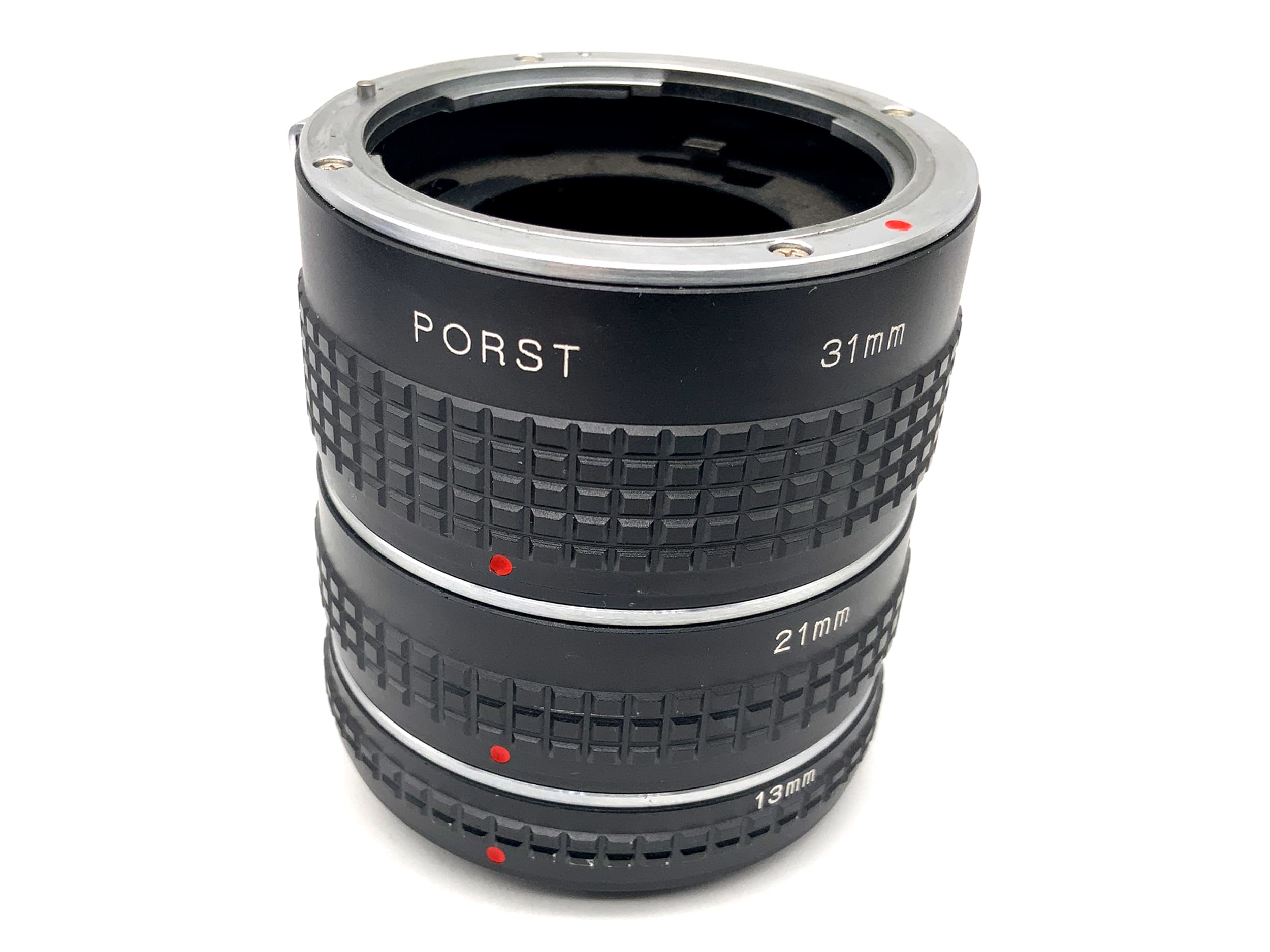 Porst Zwischenring 13mm / 21mm / 31mm Extension Tube (Olympus OM)