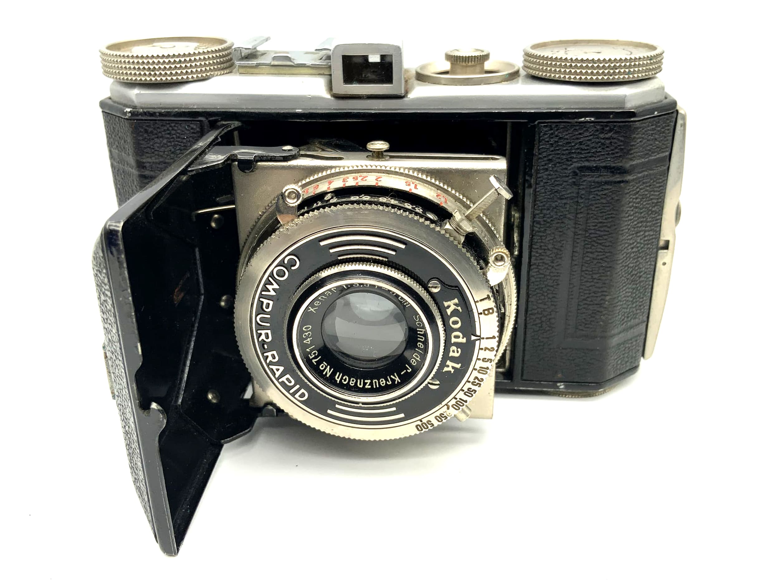 Kodak Retina folding camera with Xenar 1:3.5 50mm Compur Rapid Schneider Kreuznach
