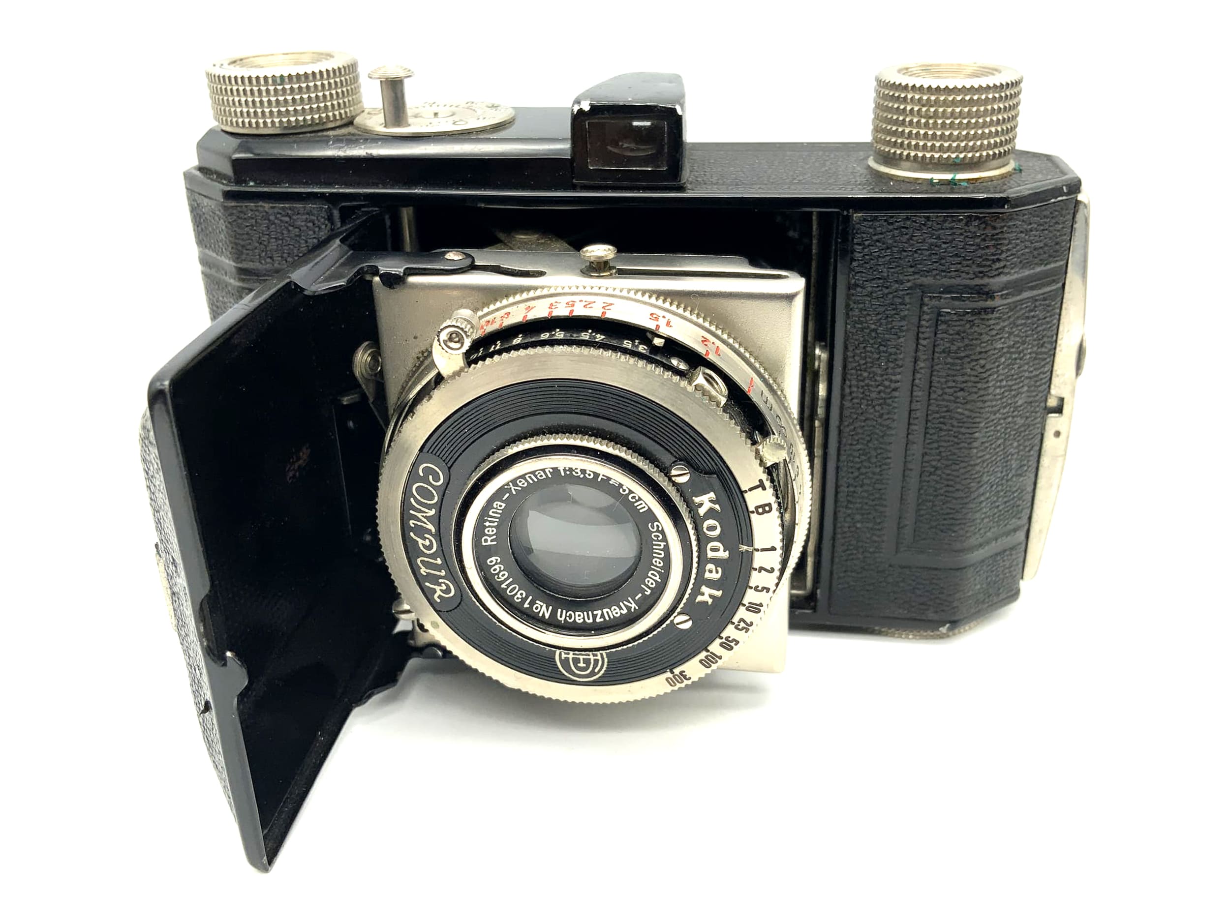 Kodak Retina folding camera with Xenar 1:3.5 50mm 5cm Compur Schneider Kreuznach
