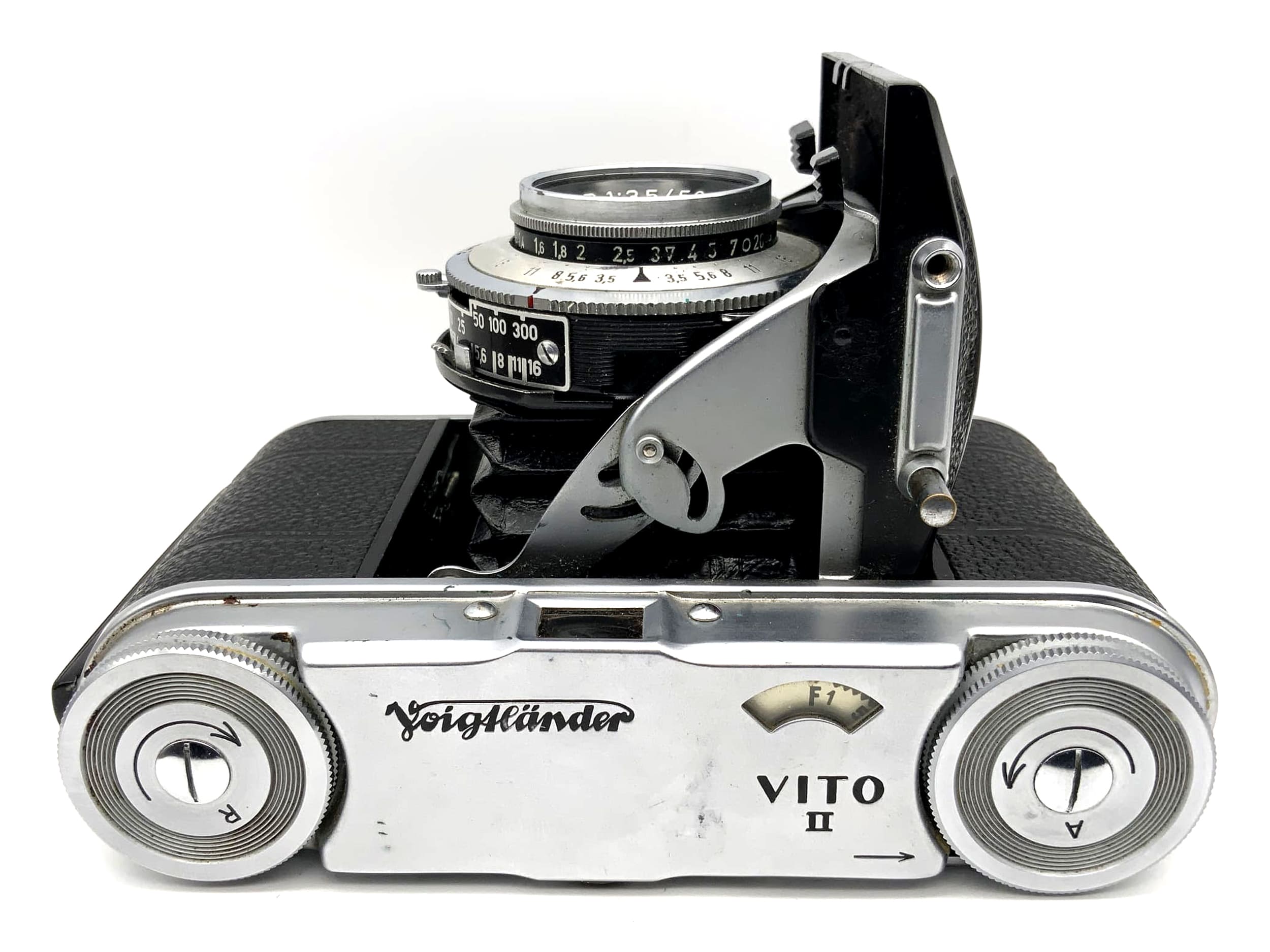 Voigtländer Vito II folding camera with Color Skopar 1:3.5 50mm 2 Prontor-S