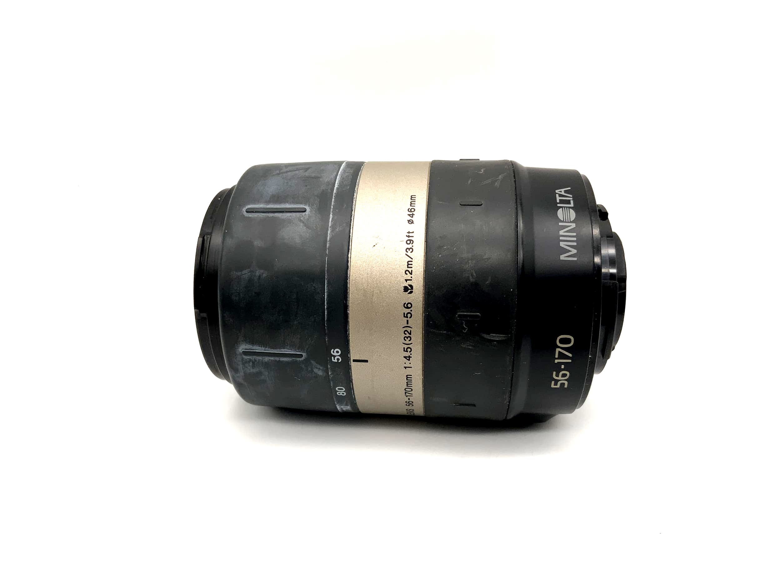 Objectif Minolta 56-170 mm 1:4,5-5,6 pour appareil photo (Minolta Vectis)