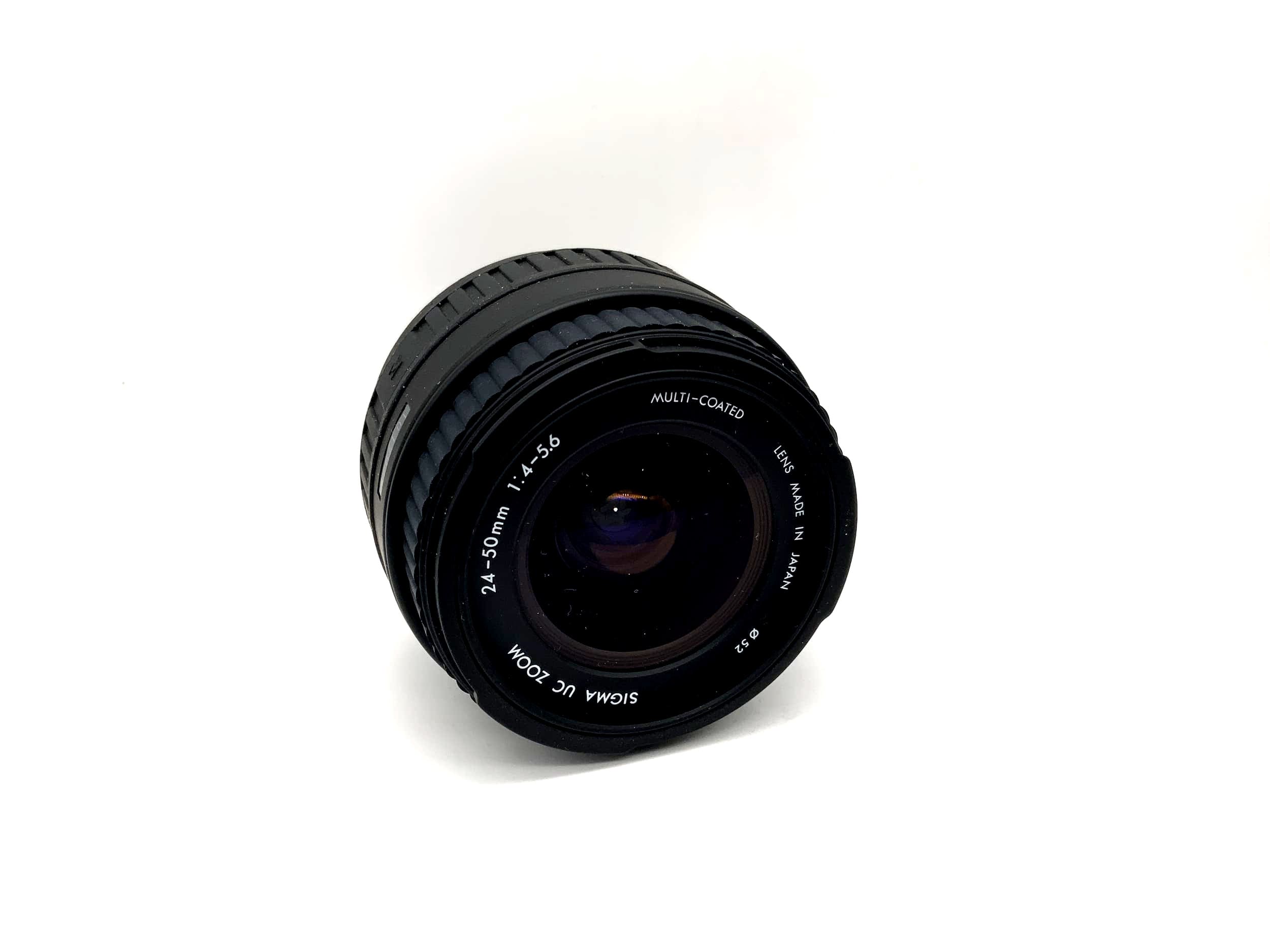 Objectif Sigma 24-50 mm 1:4-5.6 Objectif AF multicouche à zoom UC (Minolta AF/Sony A)