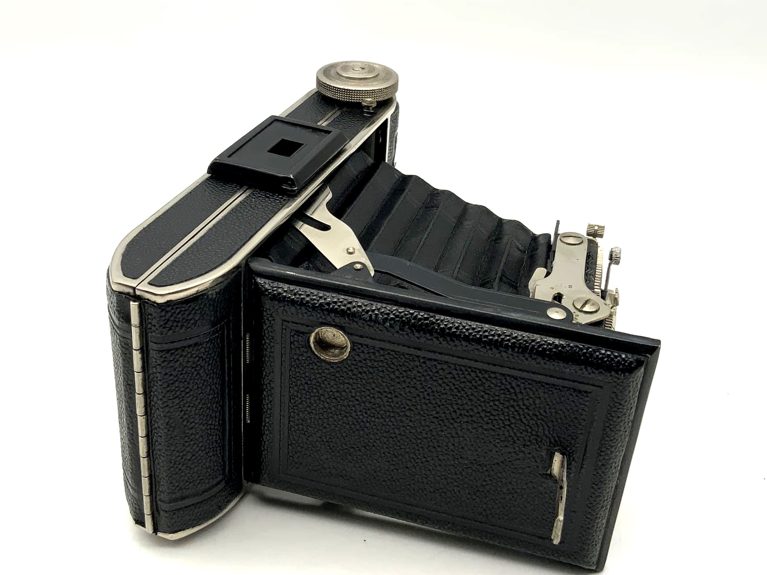 Balda folding camera with Meyer Görlitz Trioplan 1:4.5 10cm 100mm Compur FD