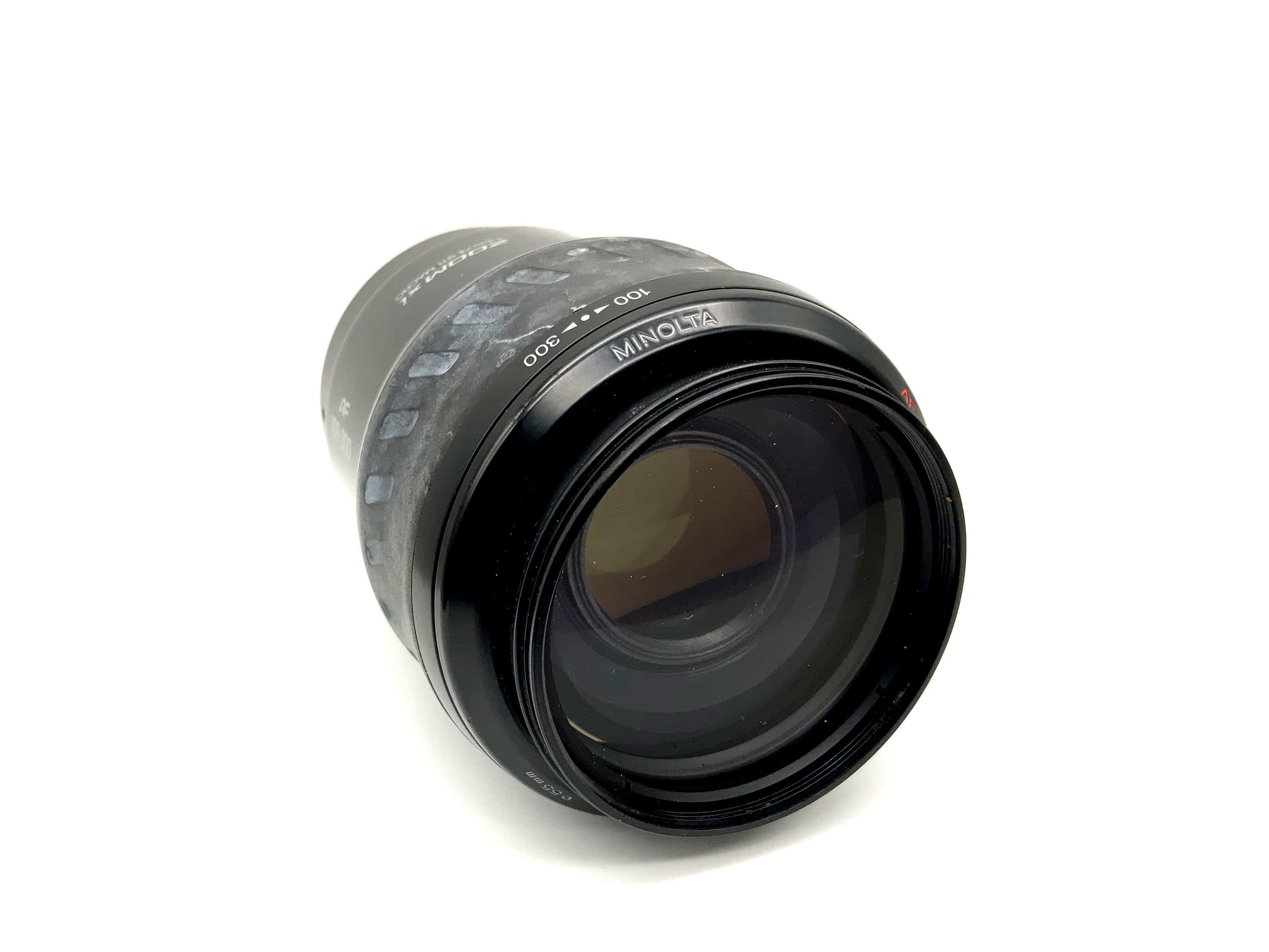Objectif Minolta 100-300 mm 1:4,5(32)-5,6 Objectif AF Zoom Xi (Minolta AF/Sony A)