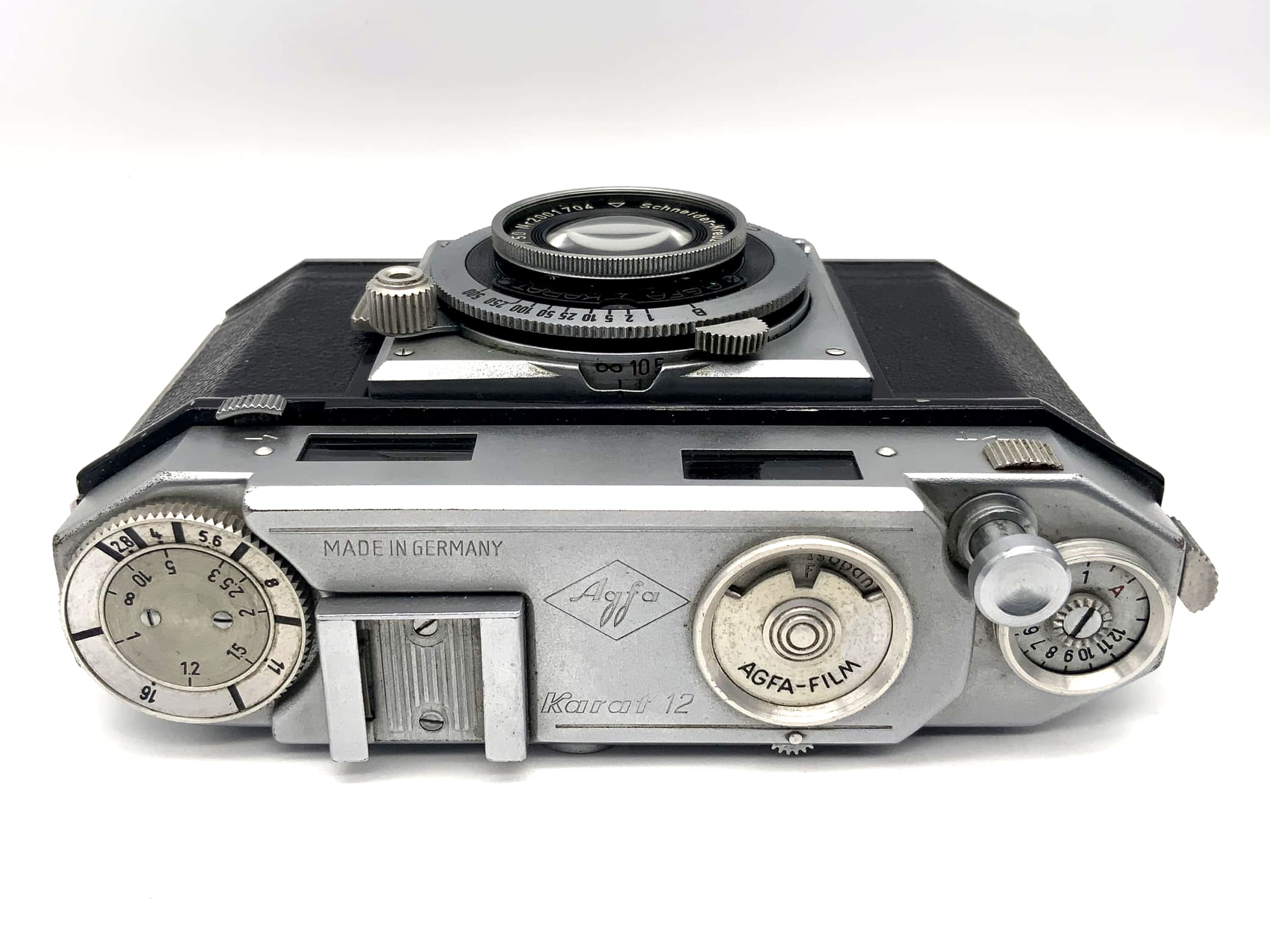 Agfa Karat 12 folding camera with Xenar 1:2.8 50mm Schneider Kreuznach Compur-Rapid