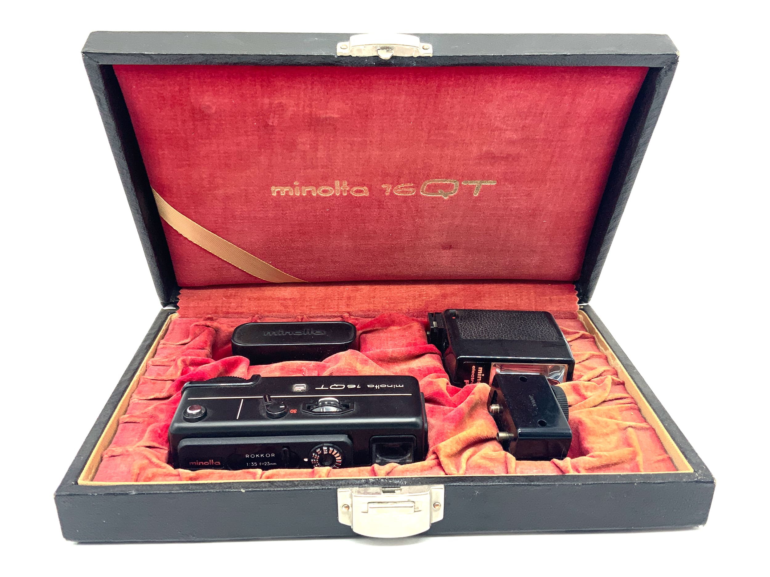 Minolta 16 QT Miniaturkamera mit Rokkor 23mm 1:3.5 Kleinstbildkamera