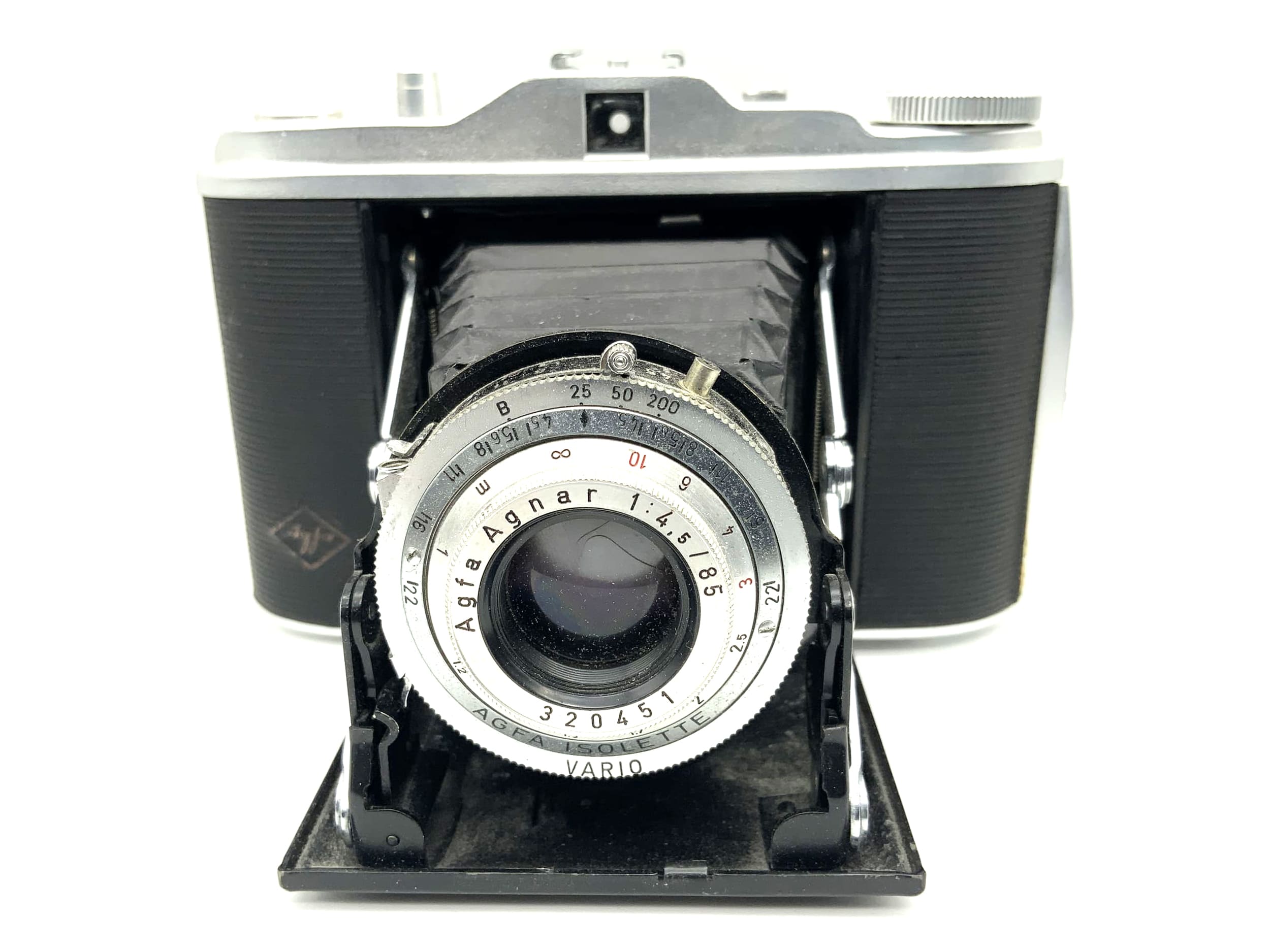 Agfa Isolette I folding camera with Agnar 1:4.5 85mm 1 Vario