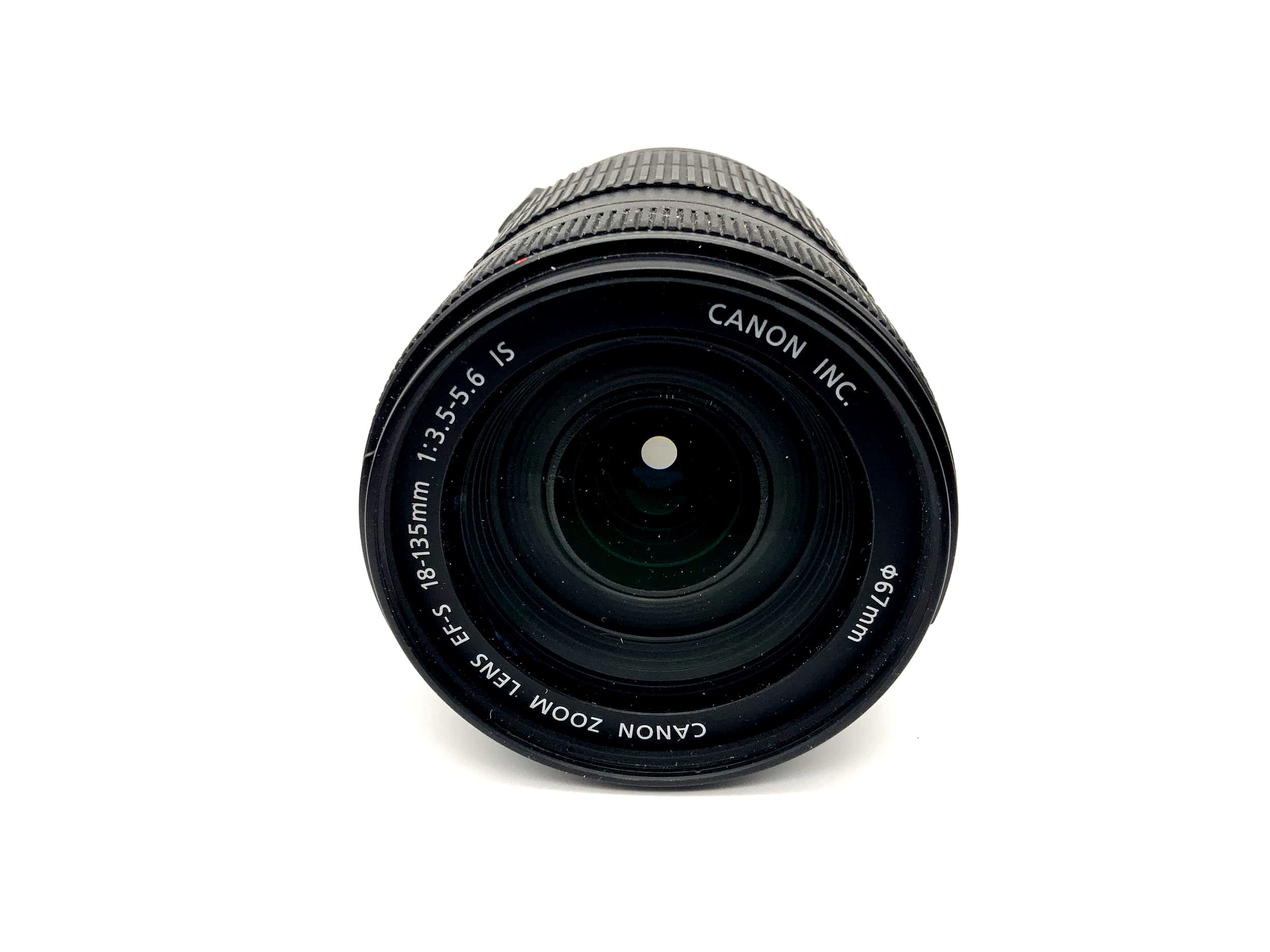 Objectif Canon 18-135 mm 1:3,5-5,6 avec stabilisateur d'image IS et objectif macro (Canon EF-S)